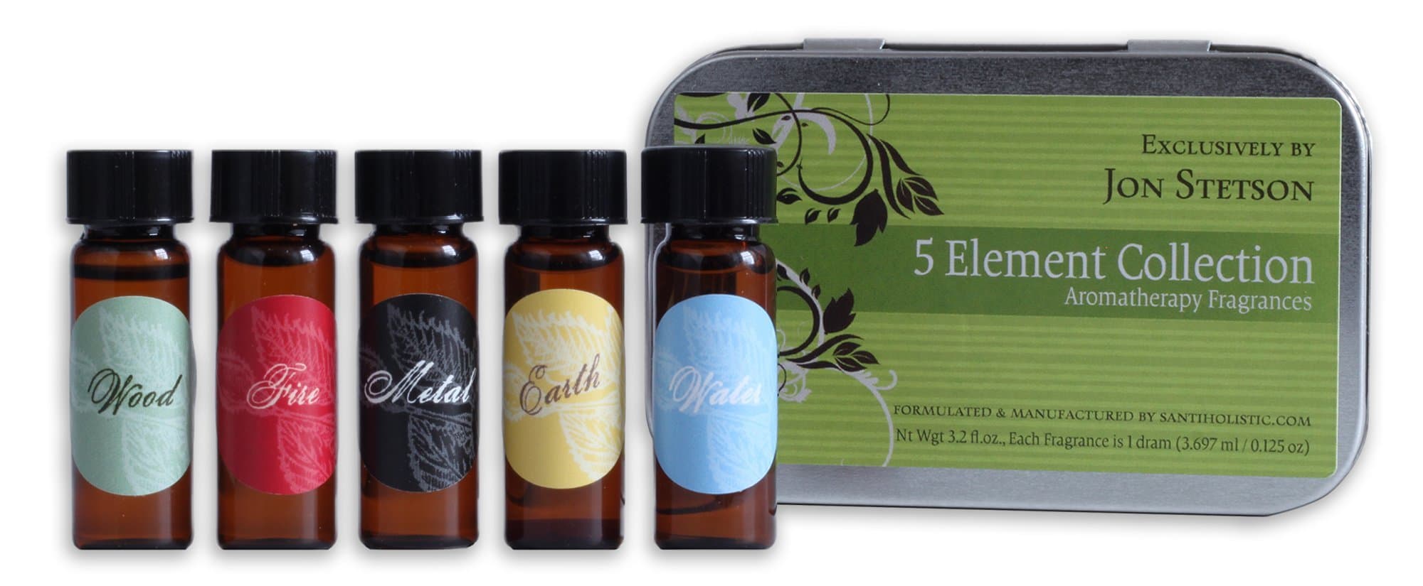 Jon Stetson 5 Element Collection - Wood, Fire Metal, Earth and Water