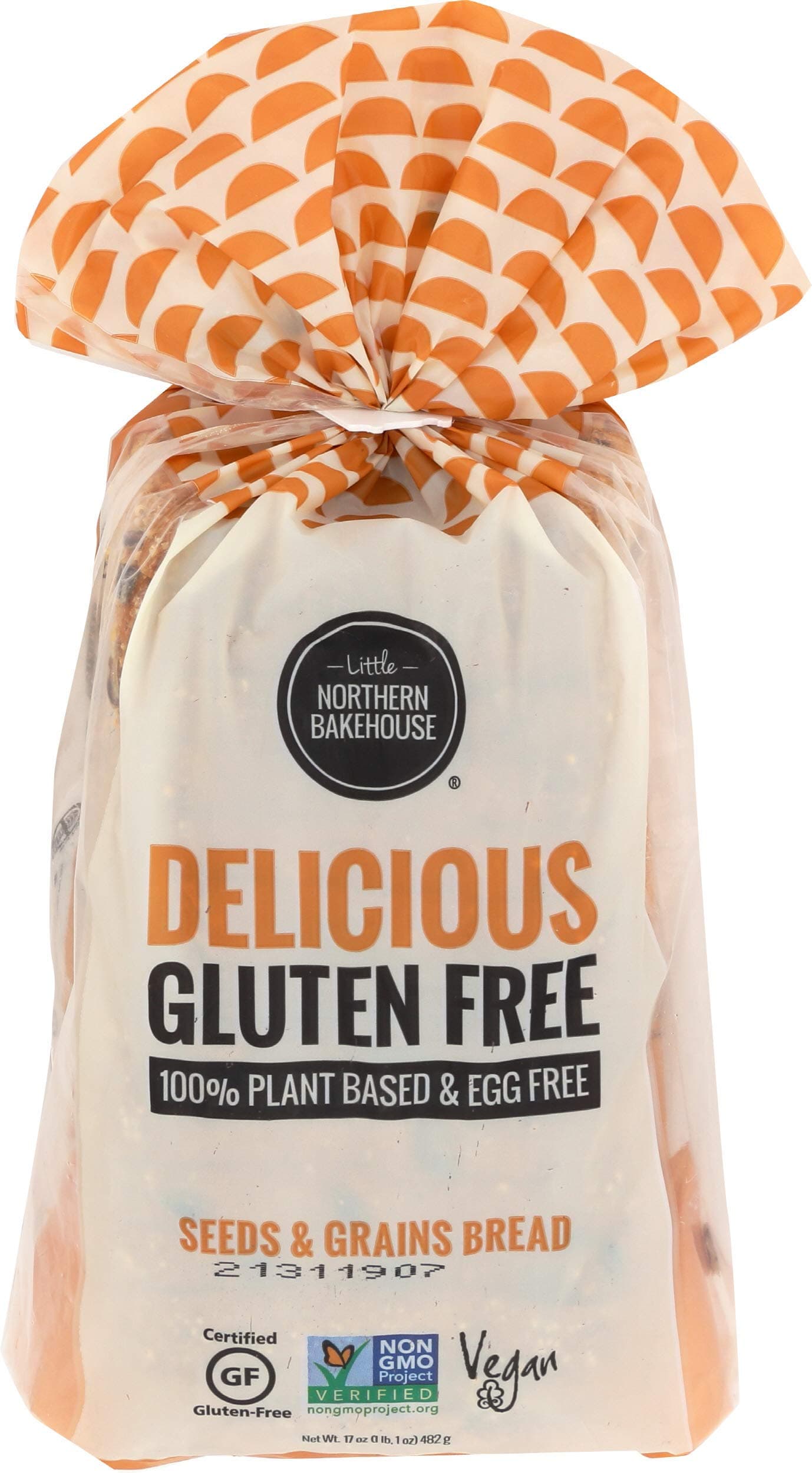 Little Northern Bakehouse Seeds and Grains Bread, 17 Ounce -- 6 per case.