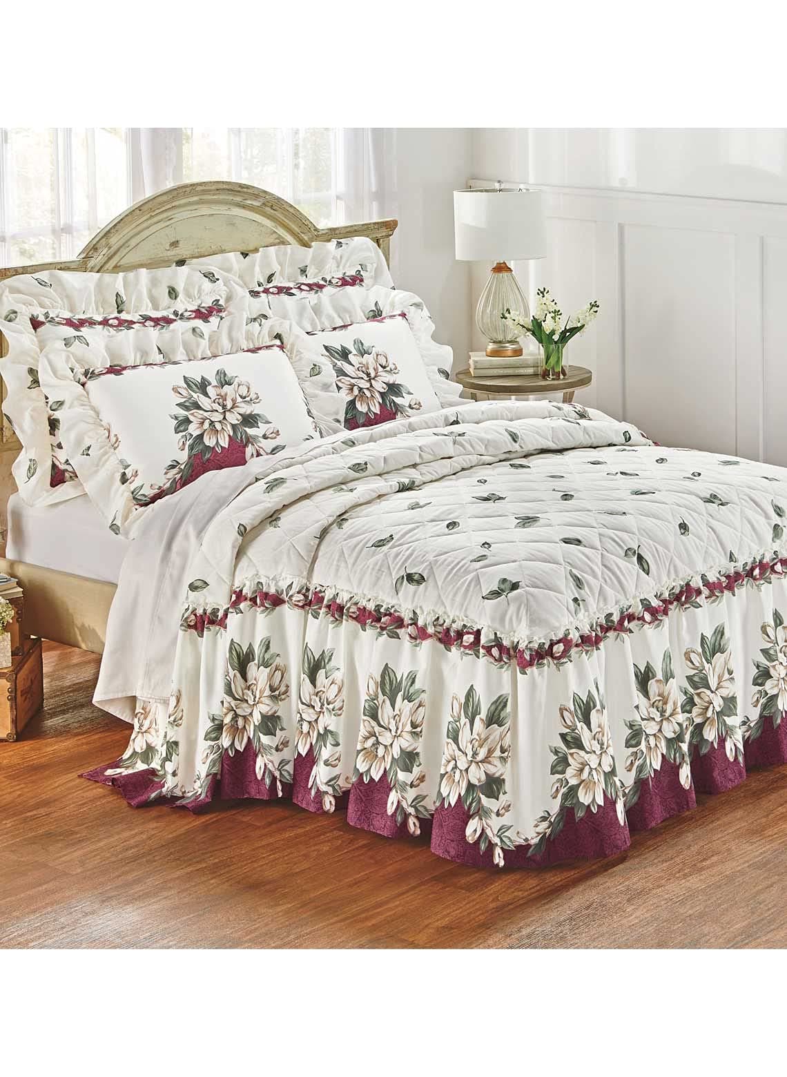 Carol Wright Gifts Magnolia Bedspreads - Sham, Color Multi, Size Sham (20" W x 26" L), Multi, Size Sham (20" W x 26" L)