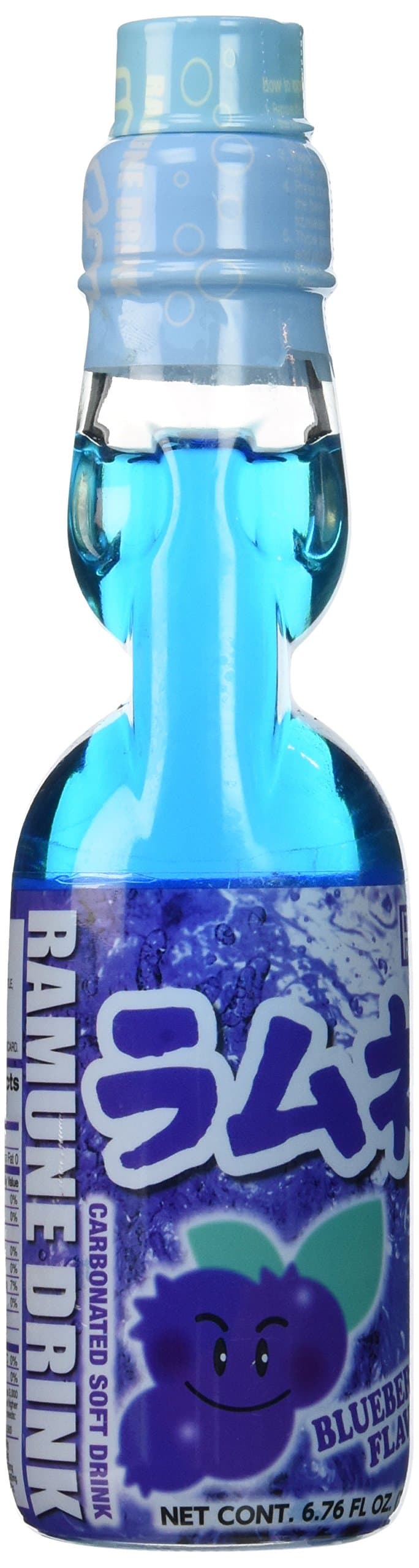 Hata Ramune Soda Blueberry 6.6 oz