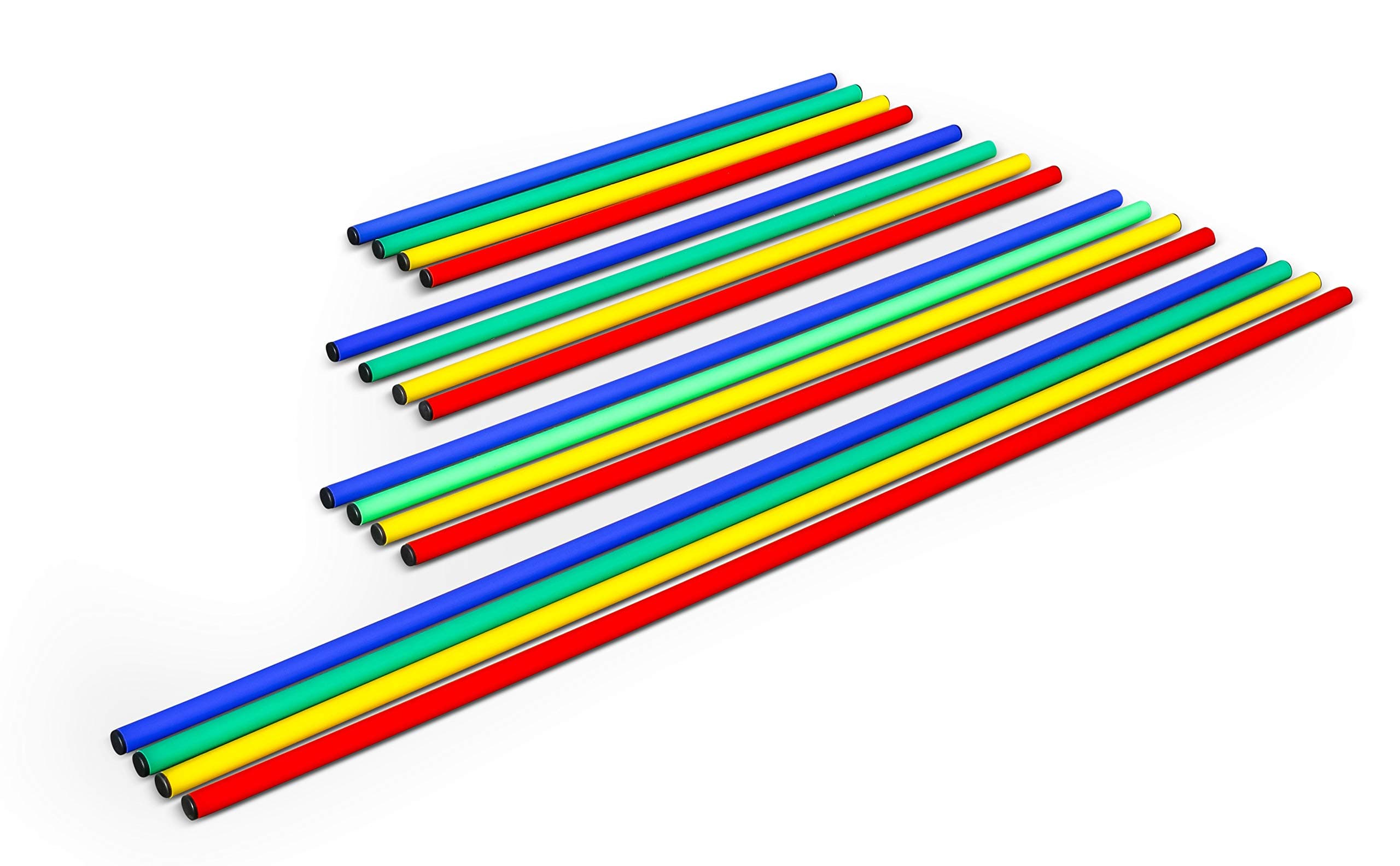 HAEST Agility poles - 80 cm - 100 cm - 120 cm - 160 cm - Four colours