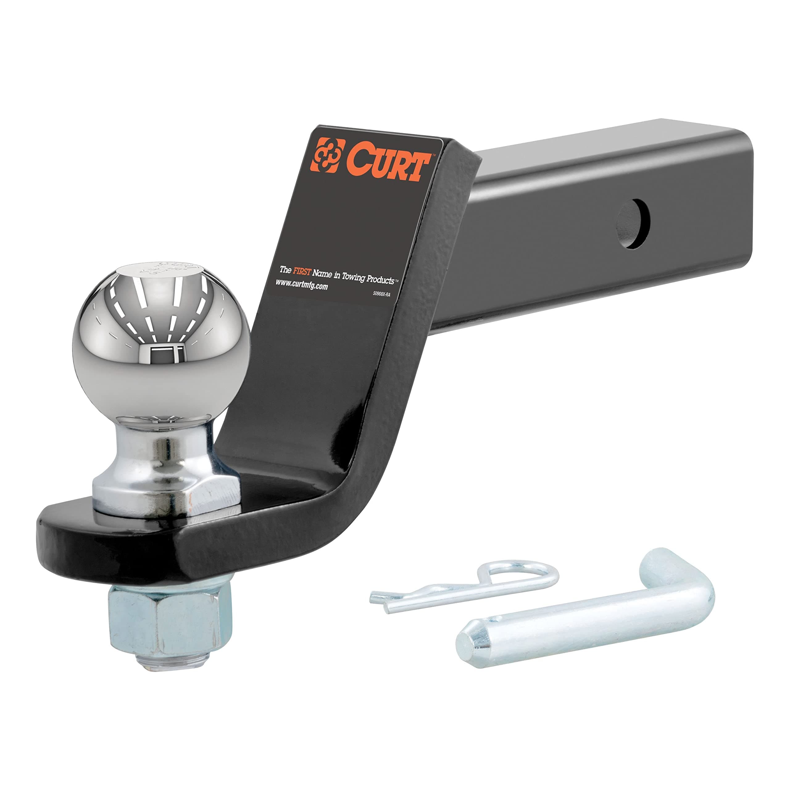 CURT Manufacturing 45042 Class III 2" Loaded Ball Mount with 2-5/16" Ball