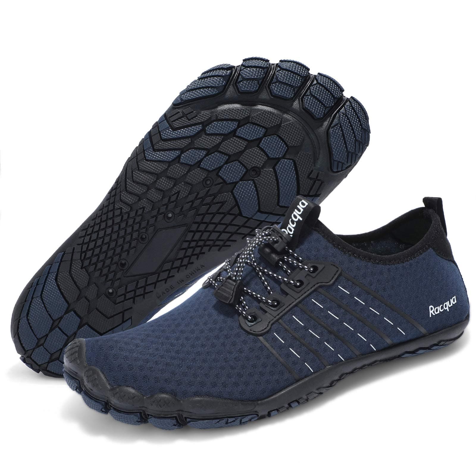 Racqua Water Shoes Quick Dry Barefoot Beach Aqua Sport Swim Surf Pool Hiking Diving Walking for Men Women