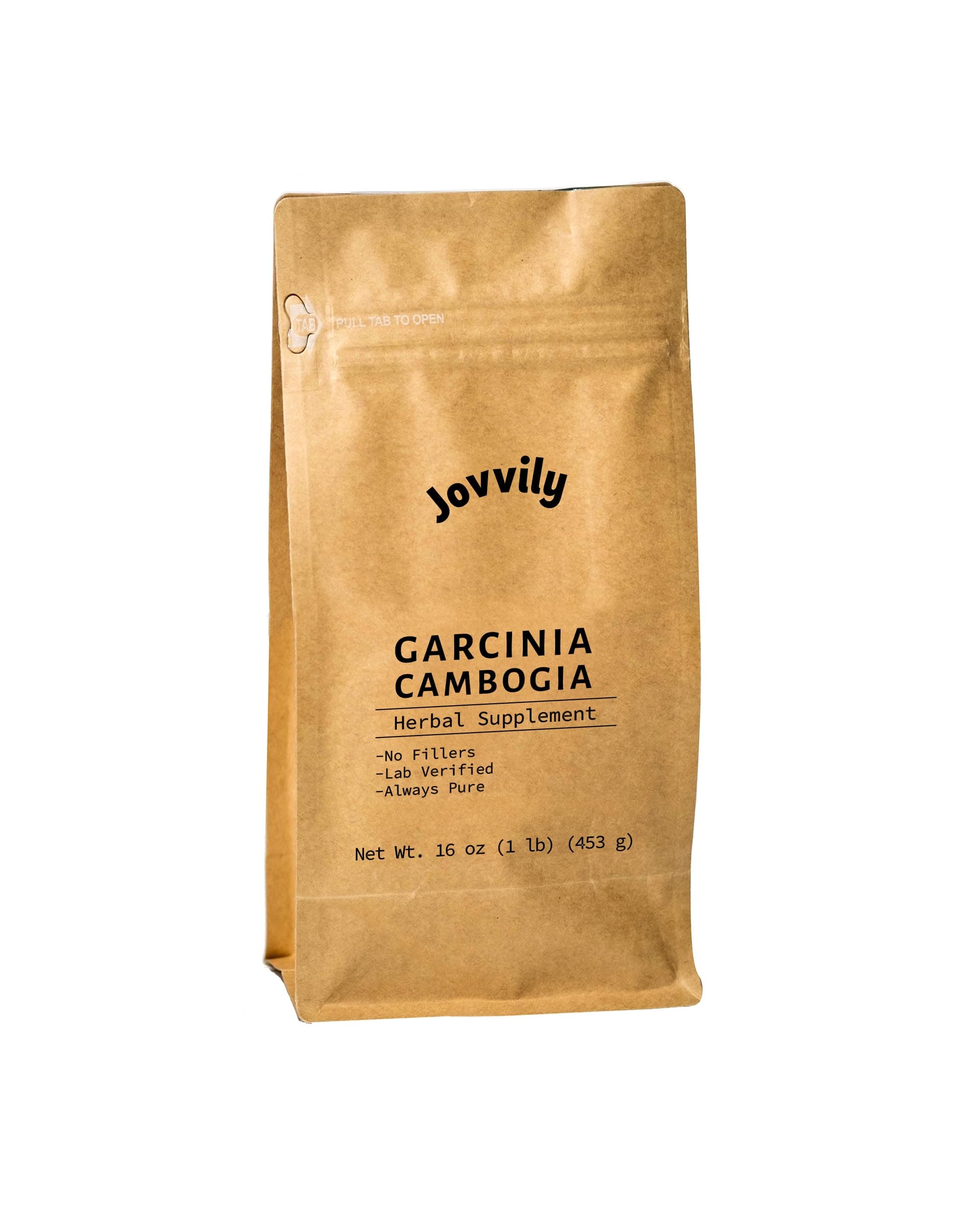 Jovvily Garcinia Cambogia - 1 lb - No Fillers - Always Pure - Herbal Supplement Powder