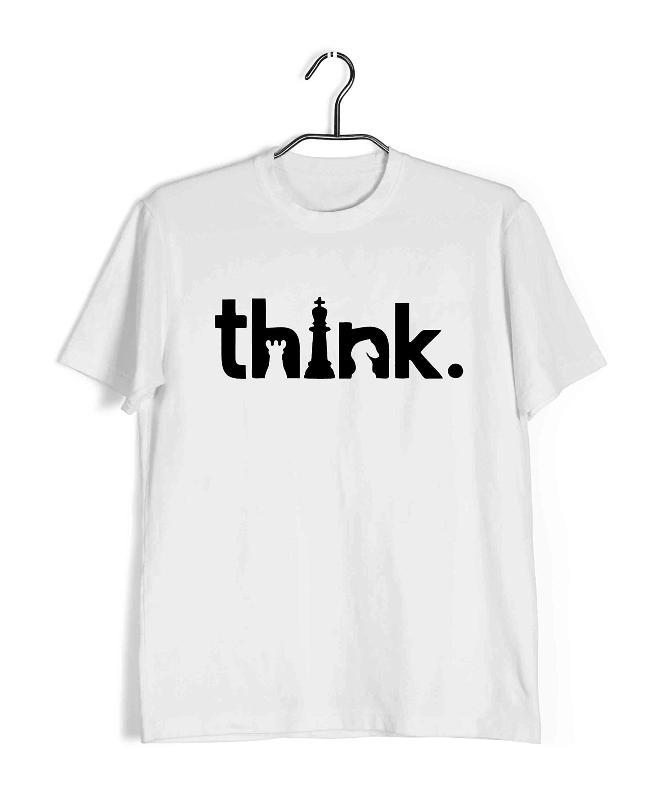 Aaramkhor Chess T-Shirt for Men | The pin is Mightier Than The Sword | Sports | Regular Fit for Men Sizes S to 4XL|