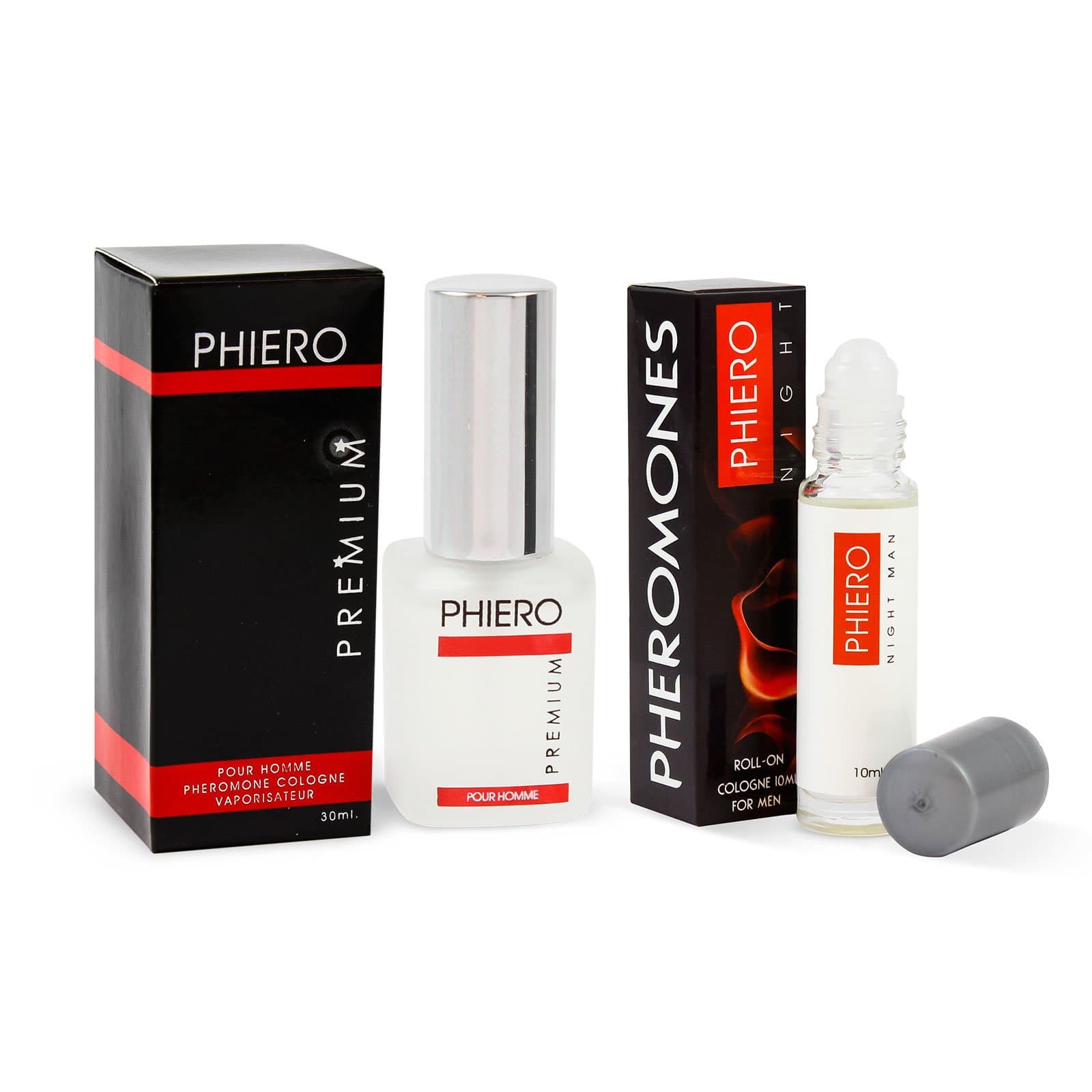 Pheromone - Phiero Premium + Phiero Night Man: Pheromone perfumes for men
