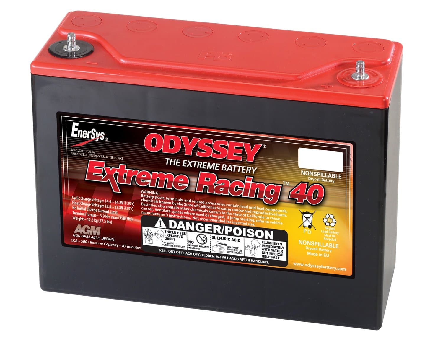Odyssey ER40 Extreme Racing Battery