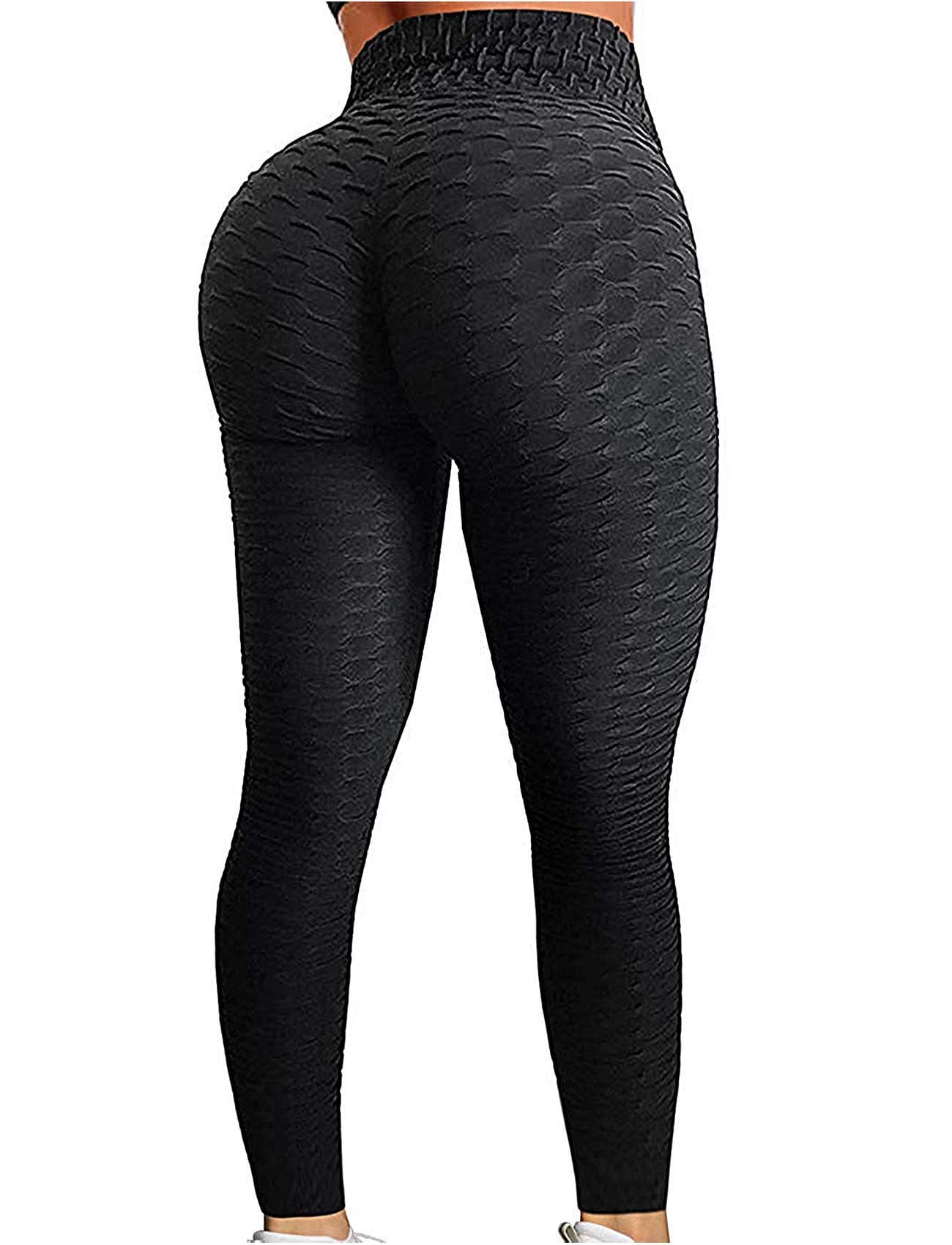 Women High Waisted Leggings Seamless Workout Yoga Pants Butt Lift Tummy Control