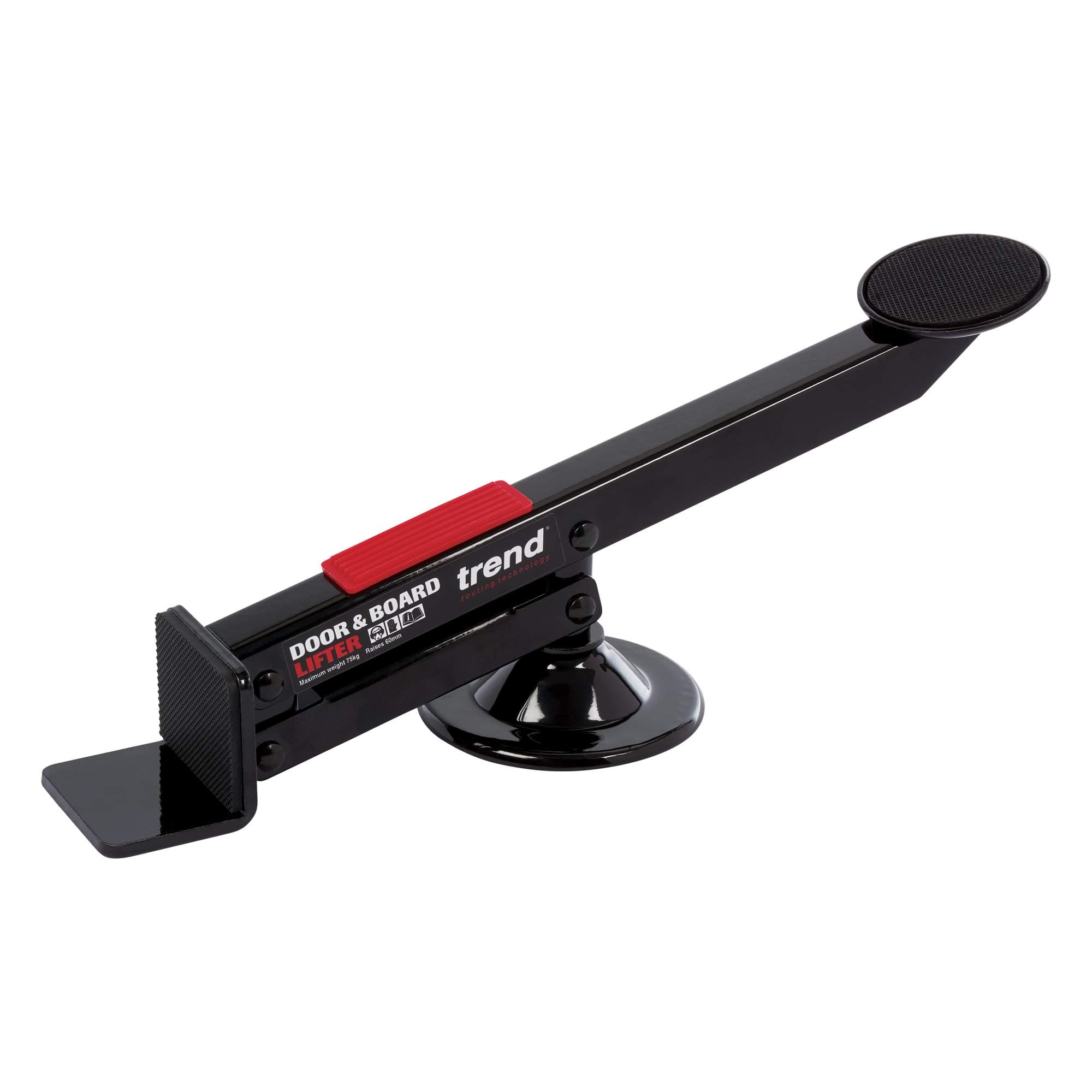 - Trend Swivel-Type Door and Board Lifter, Hands-Free Support for Your Projects, Black, D/Lift/B