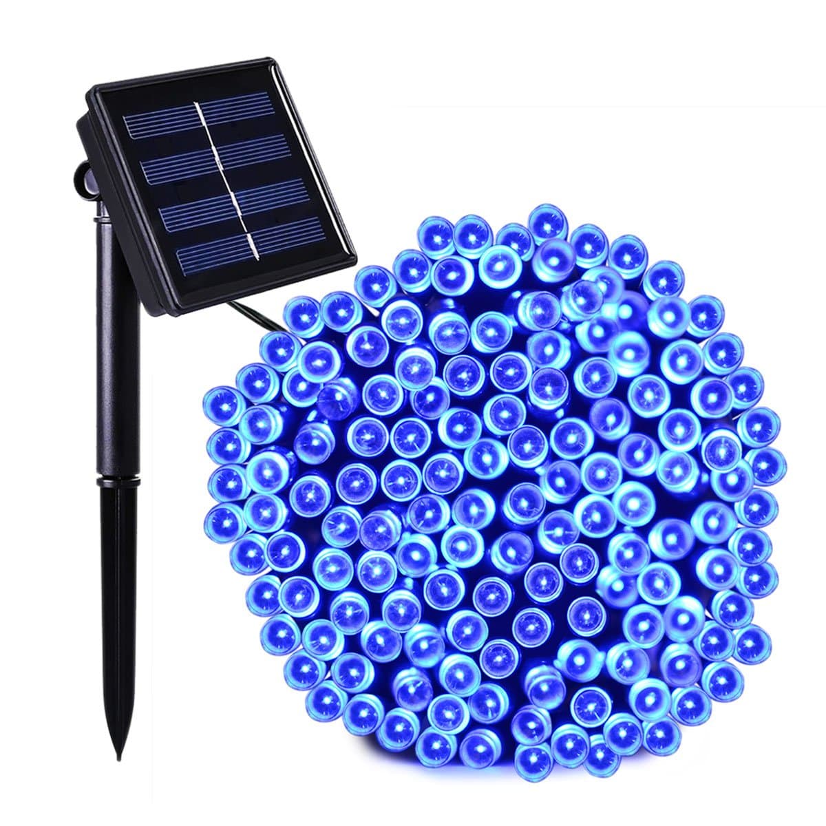 Halloween Lights Ambiance Lighting for Outdoor, Patio, Lawn, Landscape, Garden, Home, Wedding, Holiday, Christmas Party and Xmas Tree Decorations[72feet-200LED-Blue]