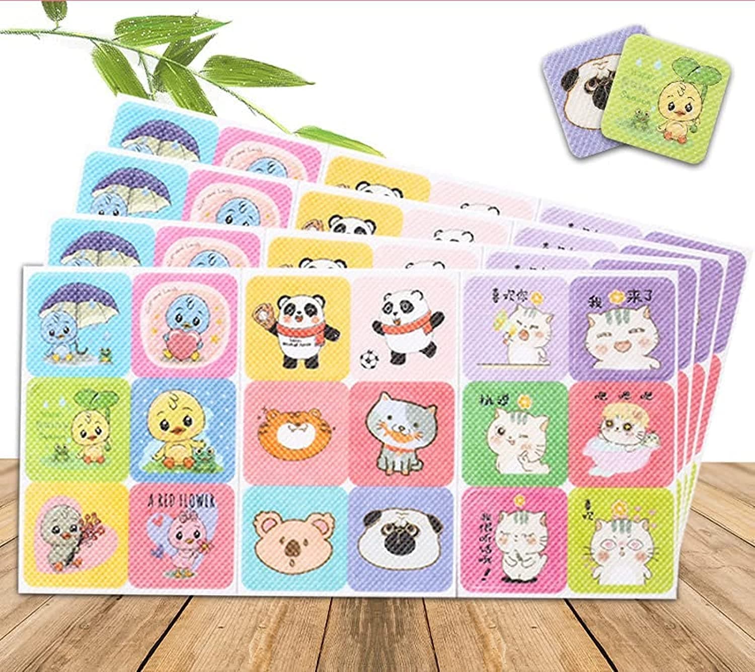 Mosquito Patches Sticker Mosquito Repellent Plasters 20 Packs (120 Stickers) Mosquito Repellent Stickers for Kids Adult Anti-Mosquito Patches for Outdoor Indoor Use, Up to 72 Hour of Protection