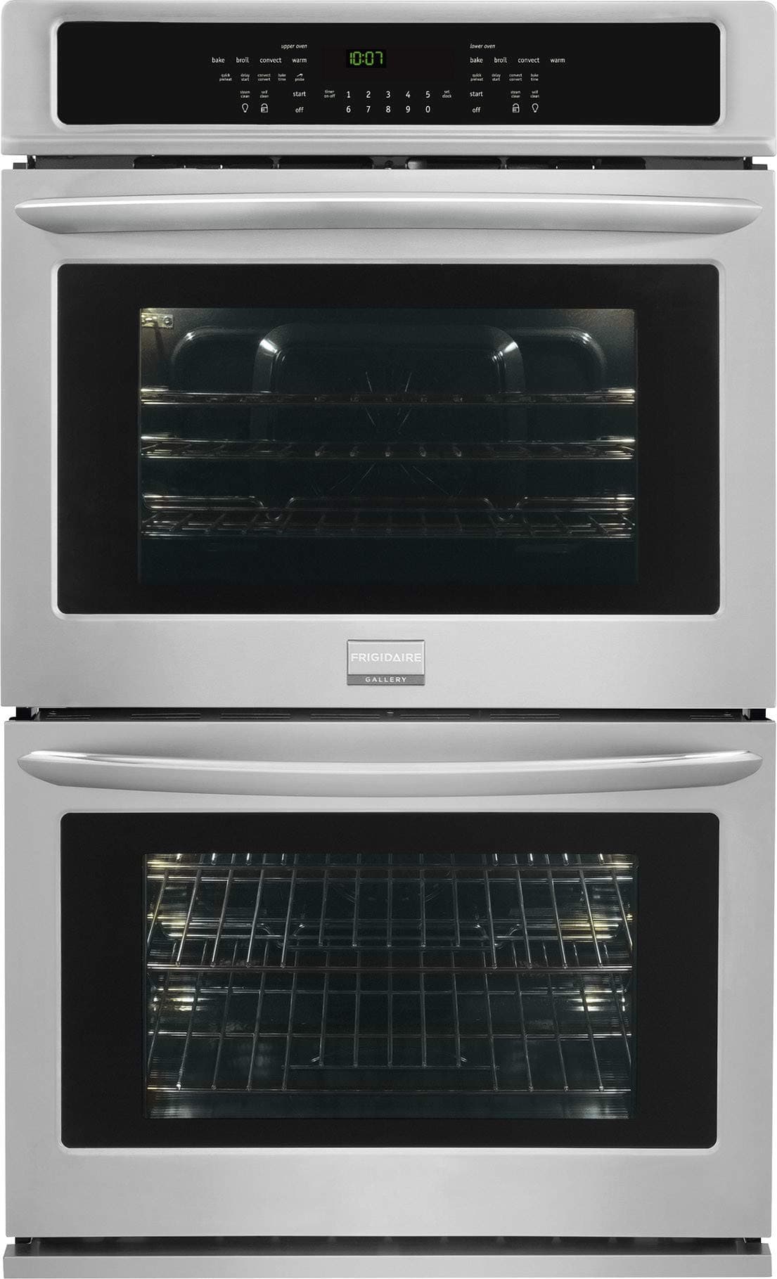Frigidaire FGET2765PF Gallery 27" Stainless Steel Electric Double Wall Oven - Convection