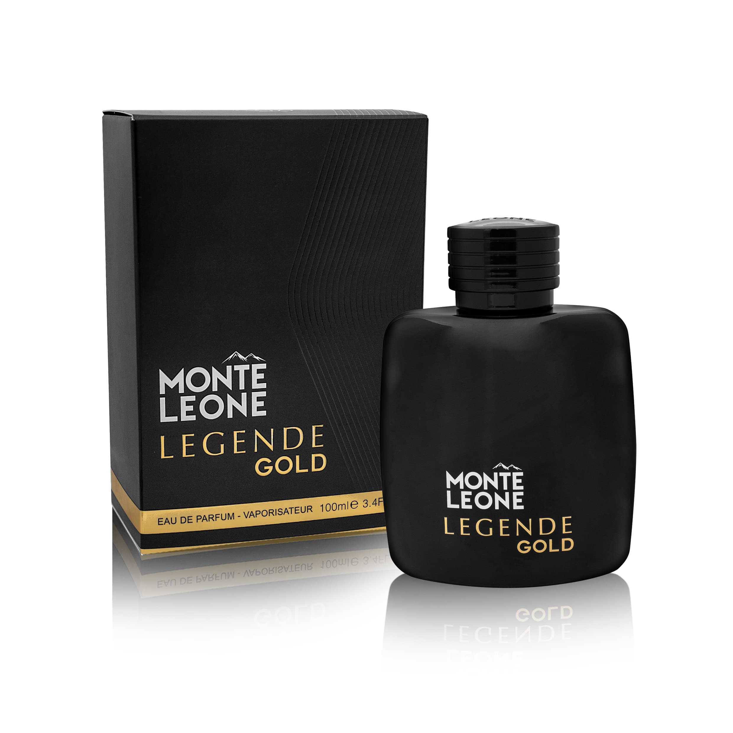 Monte Leone Legende Gold - Eau de Parfum - By Fragrance World - Perfume For Men, 100ml