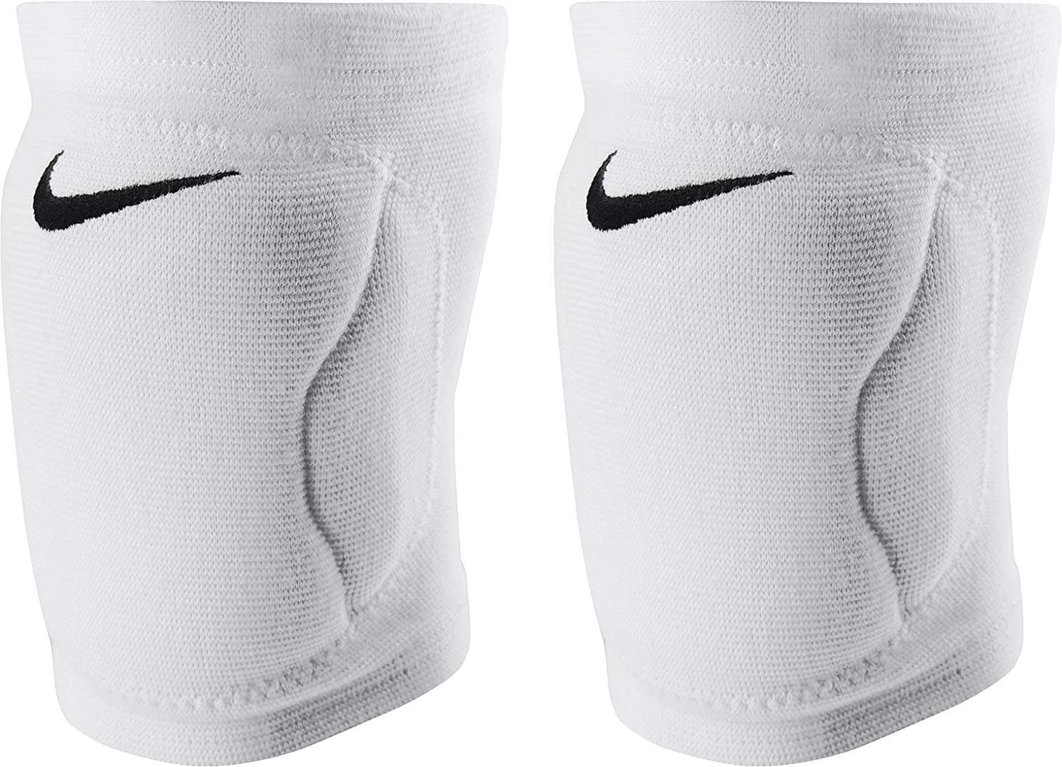 Streak Dri-Fit Volleyball Knee Pads (White, M/L)