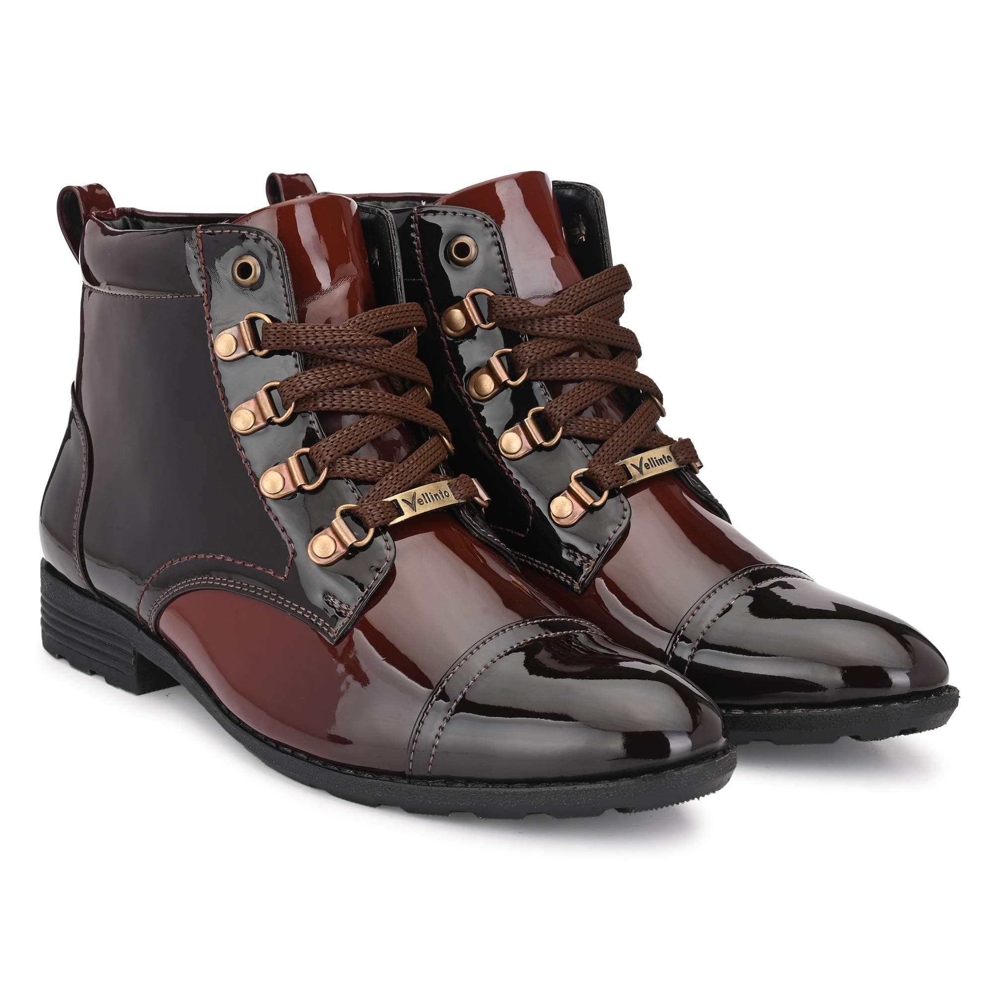 Royal Look Shoes For Men ll Casual Shoes For Men ll Latest Patent Leather Boots for Men