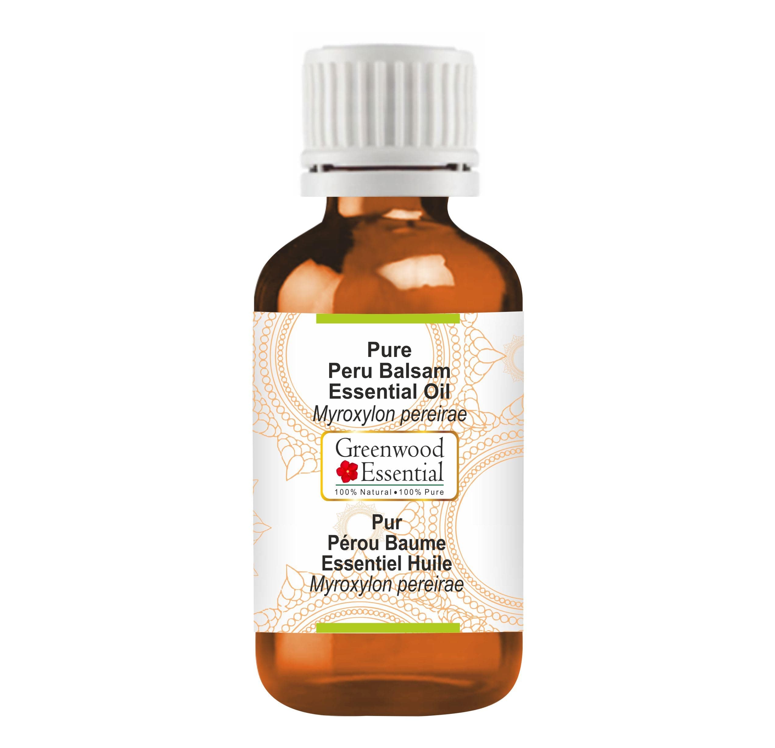 Pure Peru Balsam Essential Oil (Myroxylon pereirae) Steam Distilled 30ml (1 oz)