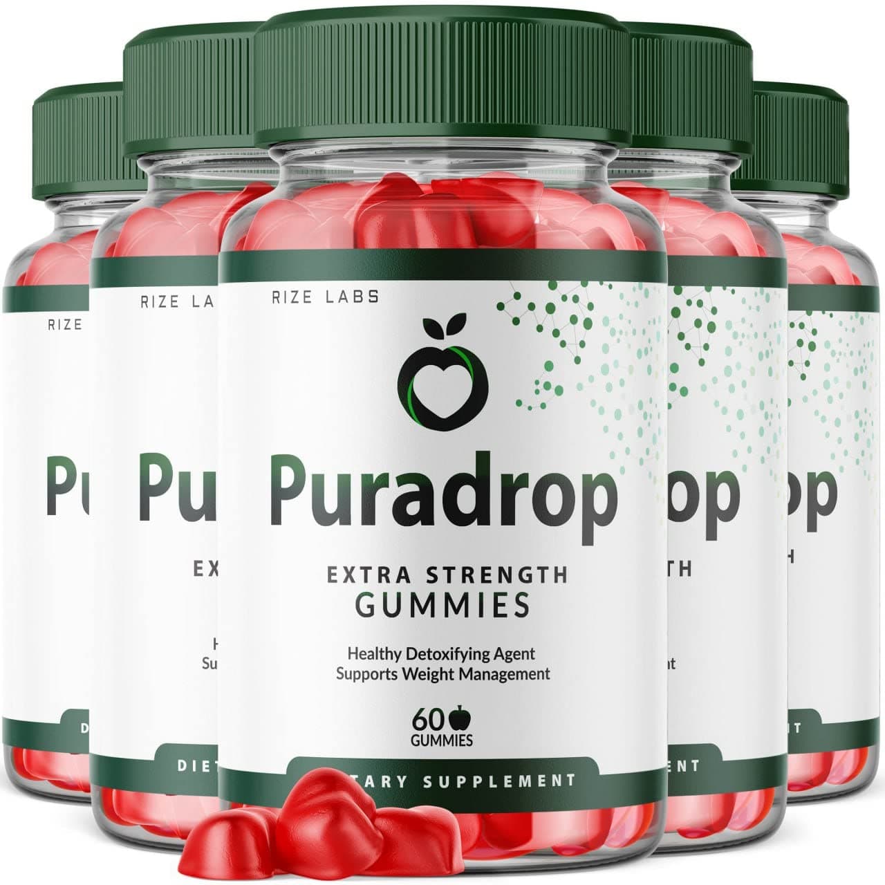 Puradrop Keto ACV Gummies for Advanced Weight Loss with Apple Cider Vinegar, Supplement Helps in Reducing Belly Fat, for Extra Strength (300 Gummies)