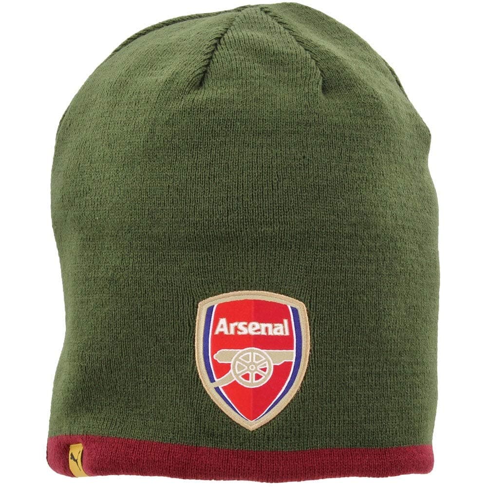 PUMA Mens Arsenal Training Cap One Size, Pomegranate/Forest Night