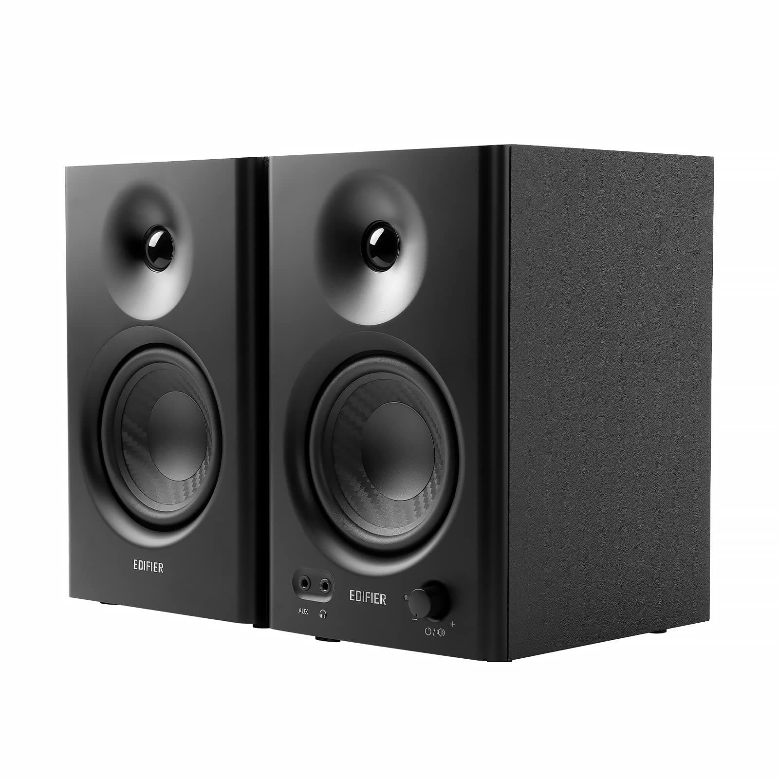 Edifier 【Edifier】 MR4 42W 2.0ch PC Active Near-Field Monitor Speaker | 4-Inch Mid-Bass Unit High Sound Quality | Built-in Amplifier for DTM, Composition, Studio Monitor Use | Wired External | TRS