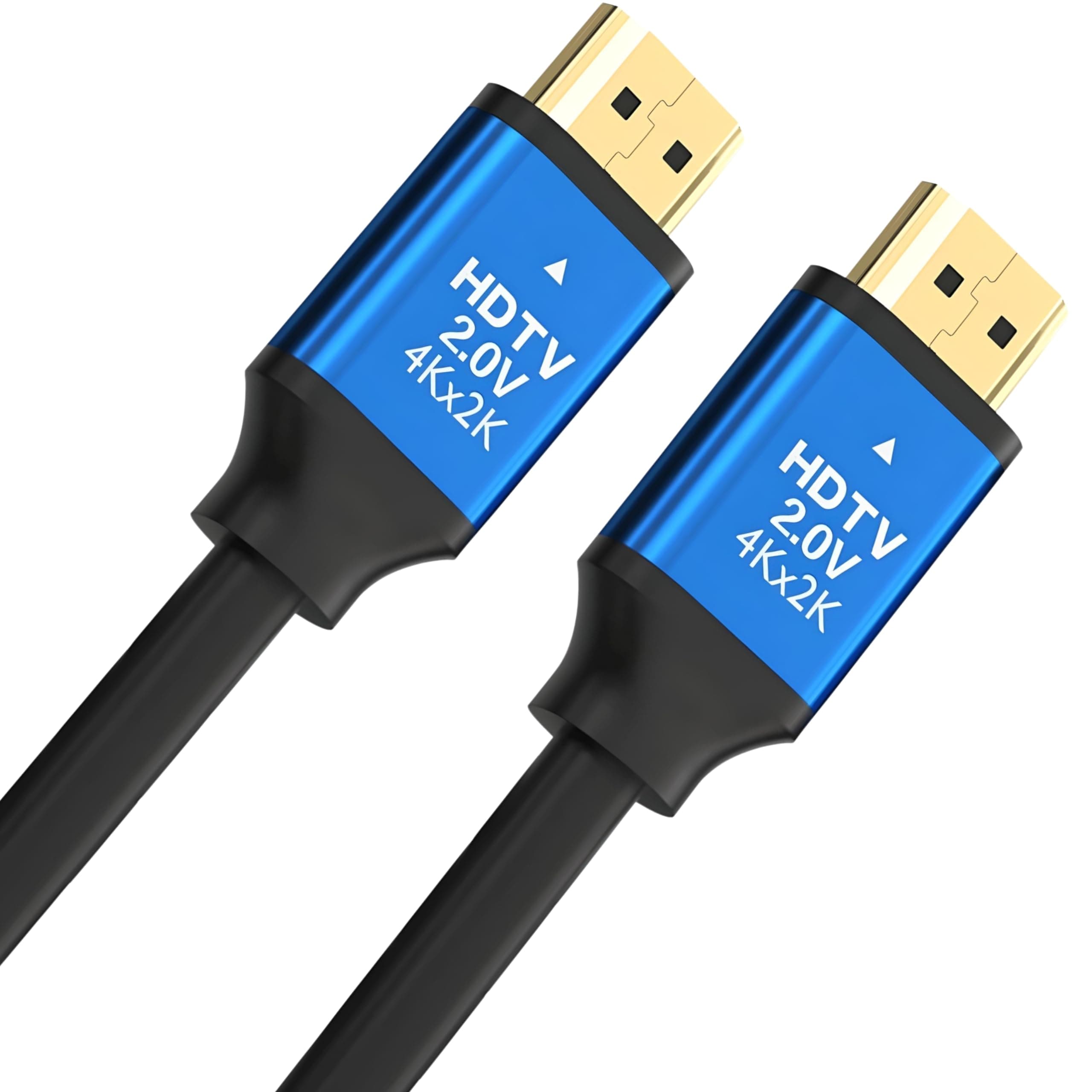 Betron 6.5ft 4K HDMI Cable with 18Gbps High-Speed Support, 4K@60Hz HDR, ARC, Gold-Plated Connectors - Compatible with TV, PS5, Xbox, Monitors