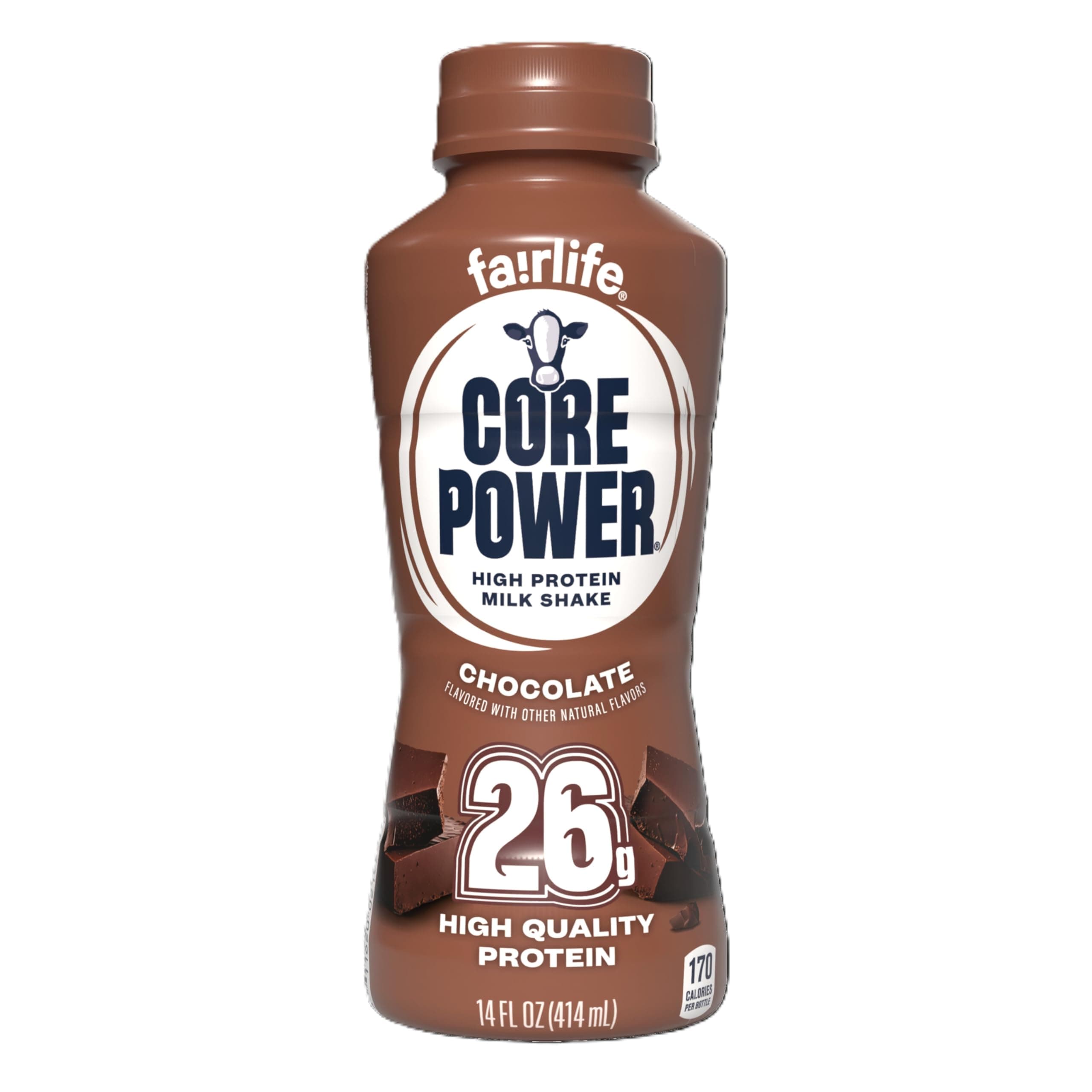 High Protein Milk Shake, Chocolate, 14 fl Oz