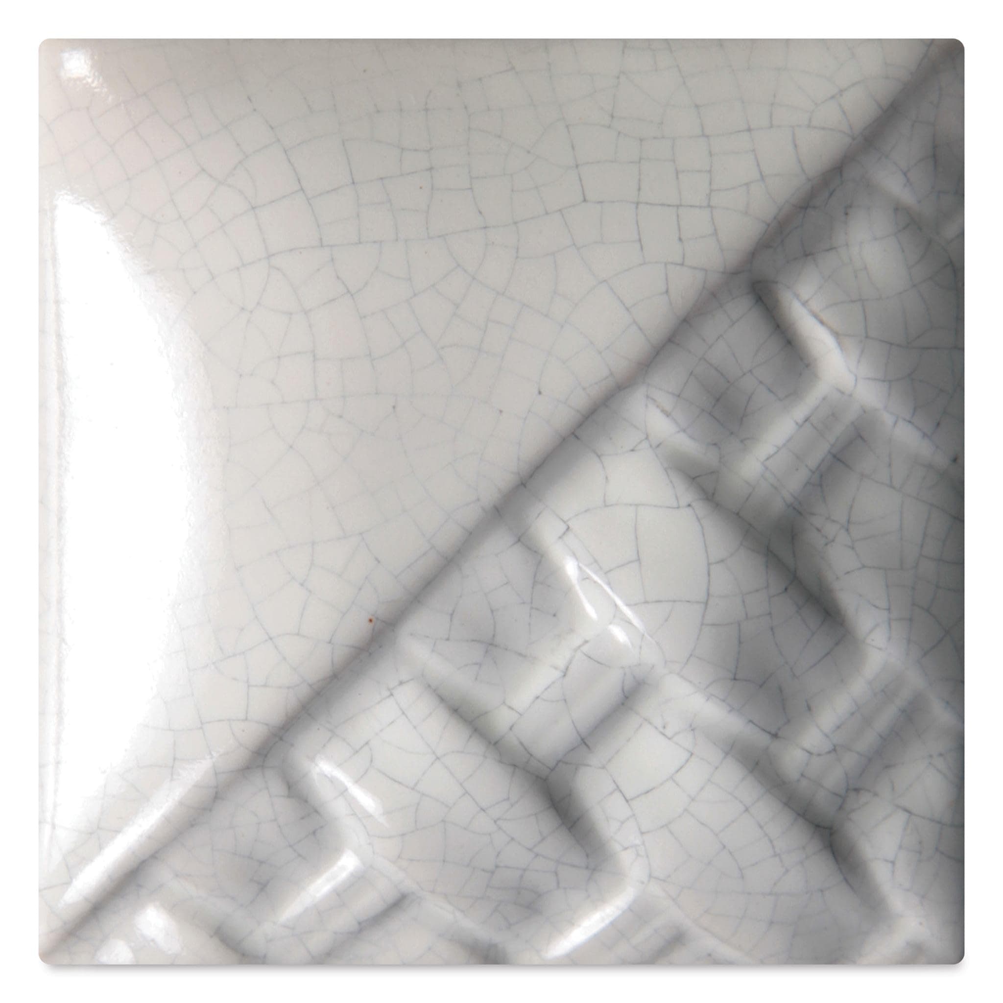 Stoneware Crackle Glaze - White, Pint