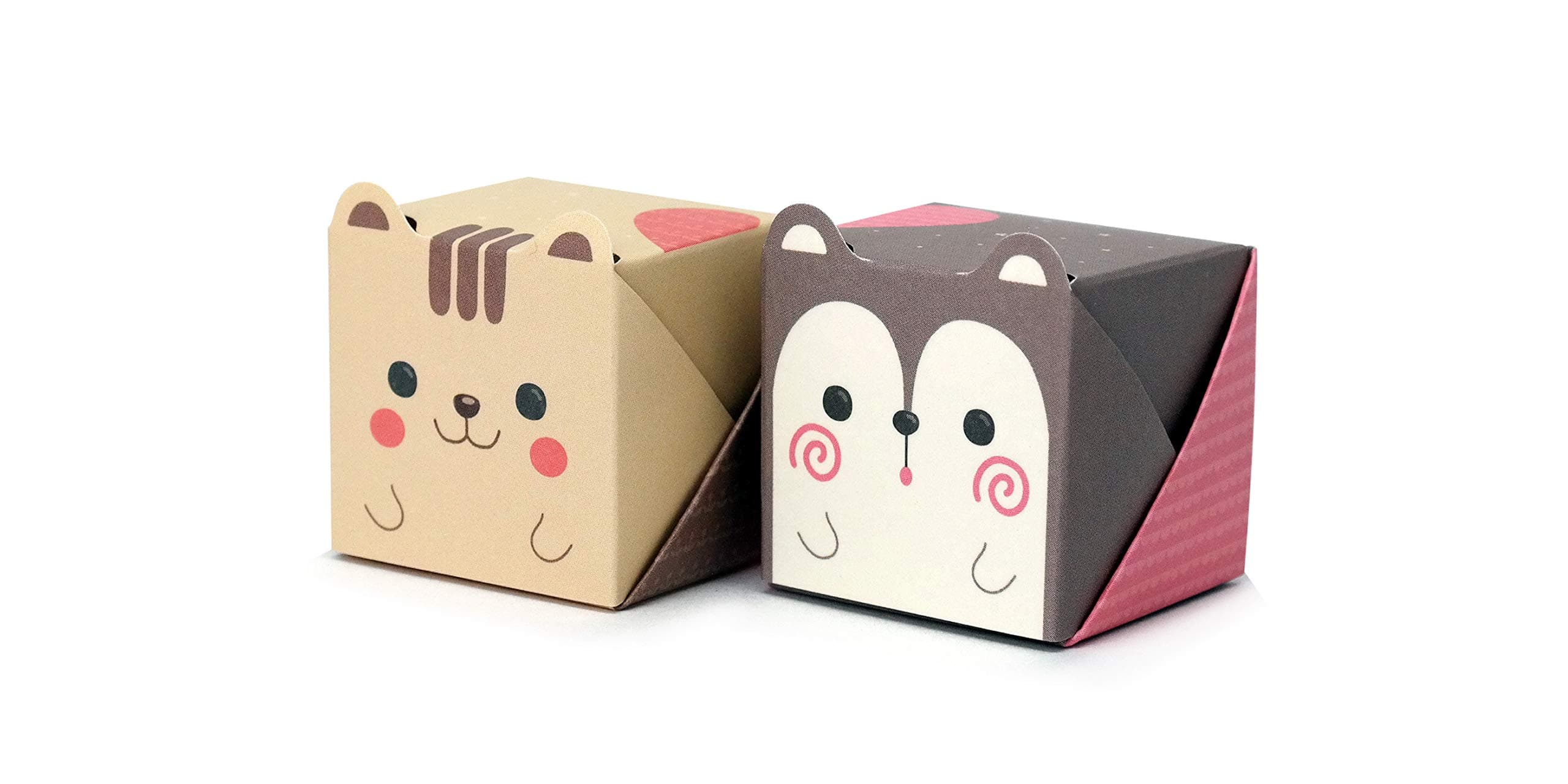 LTOY Origami Letter Paper Mini Sized Squirrels, 2sheets/Pack