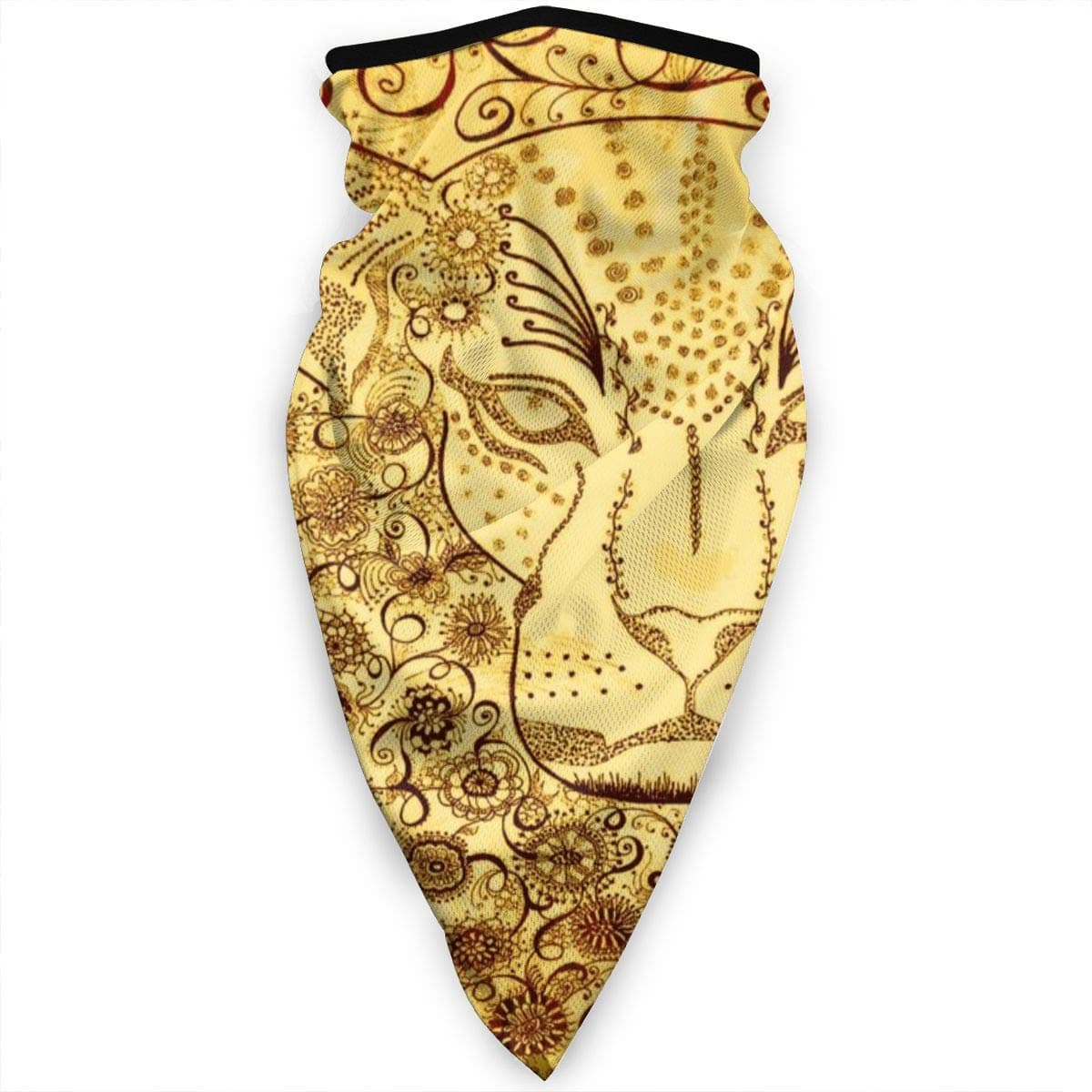 Tribal Hand Drawn Line Mexican Ethnic 3D Balaclava Ski Mask Motorcycle Helmets Liner Neck Gaiter Quick Dry Half Masks