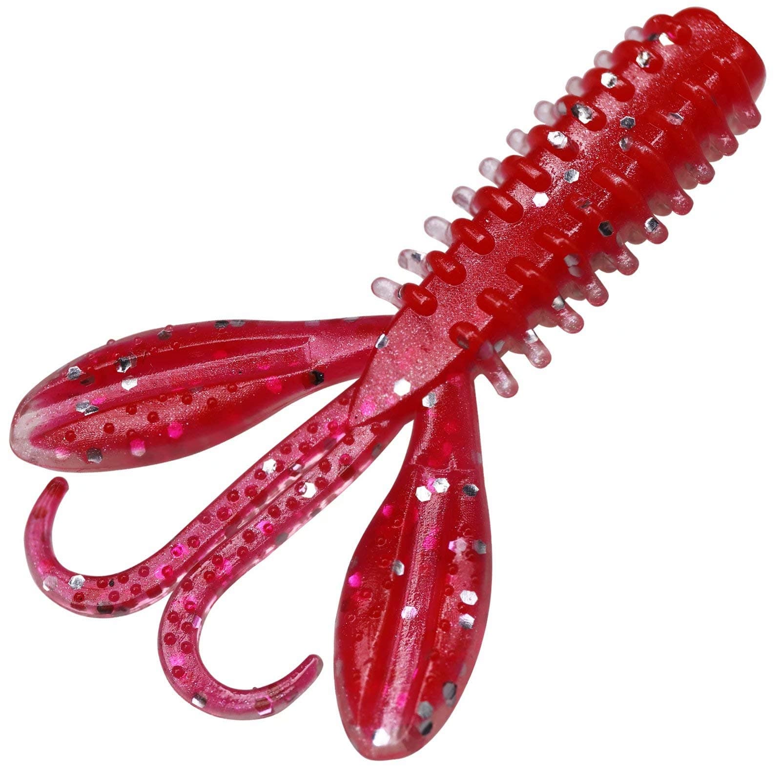 THKFISH Soft Plastic Fishing Lures Fishing Baits Small Plastic Artificial Baits 0.17in 1/20oz 25pcs