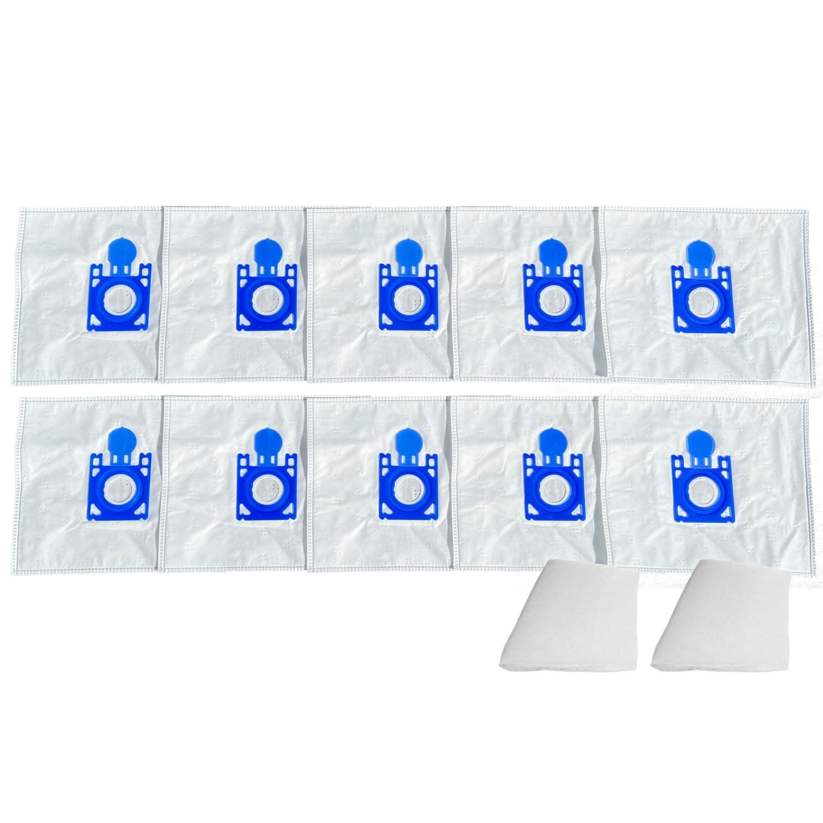 10 Premium Vacuum Cleaner Bags Compatible with Eio Varia 1900 Gigapower
