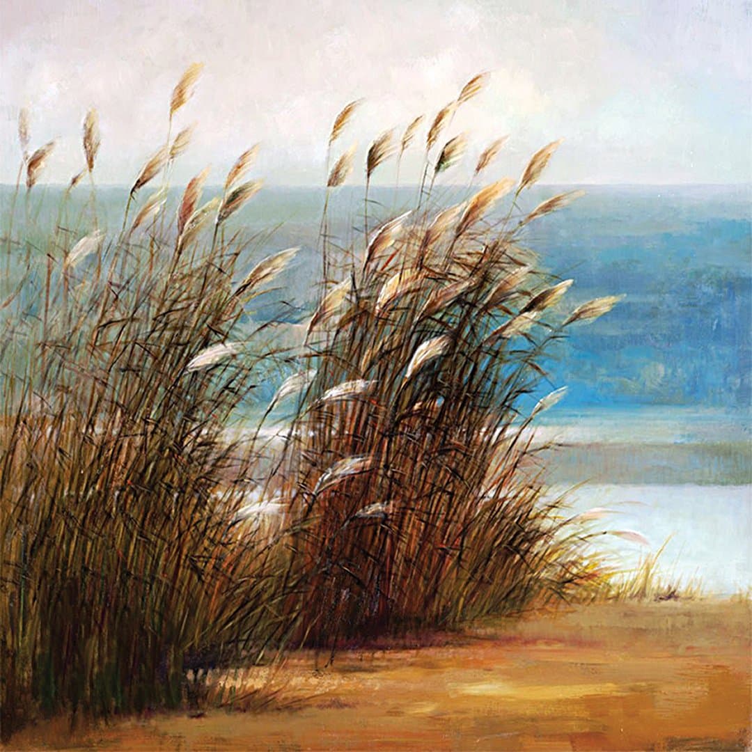 Portfolio Canvas Decor Landscape Classic II Framed and Stretched Wall Art, Large, 35 by 35-Inch