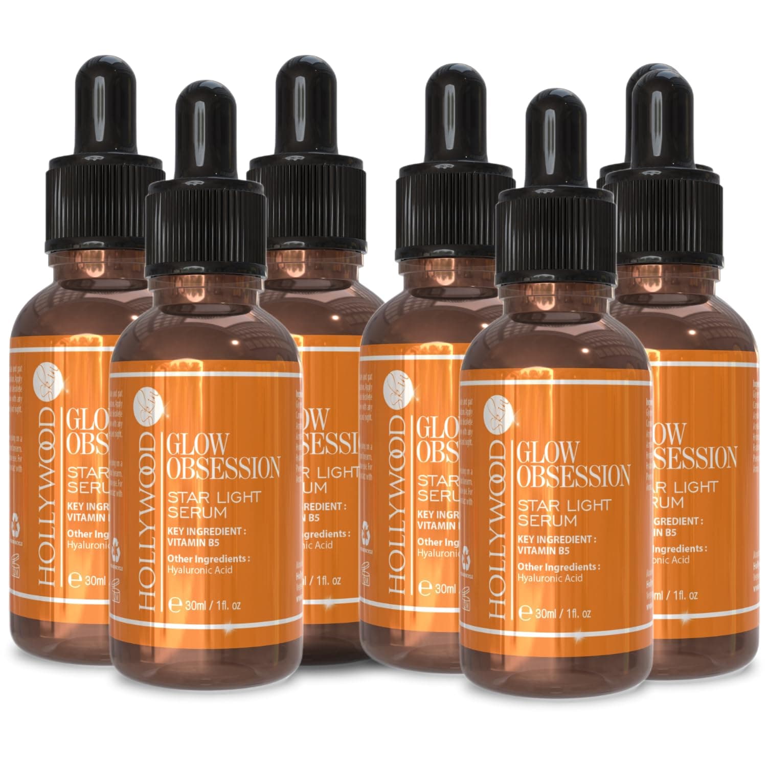 AWARD-WINNING Glow Boosting Serum – 5% Vitamin B5, 20% Vitamin C | 5X Faster Anti-Aging with 5 HA Molecules | Hydrating & Brightening | 30ml