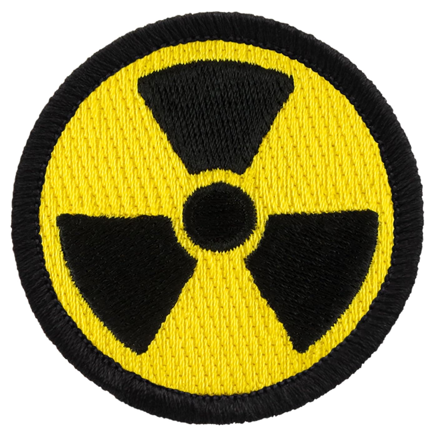 Nuclear/Radioactve Patrol Patch - 2" Diameter Round Embroidered Patch (Hook-Fastener)