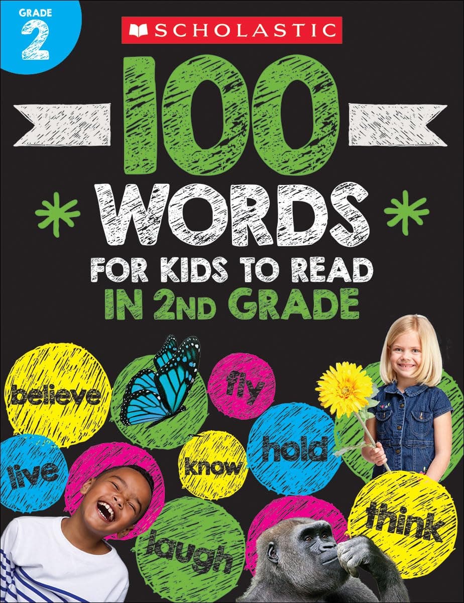 100 Words for Kids to Read in Second Grade Paperback – September 1, 2018