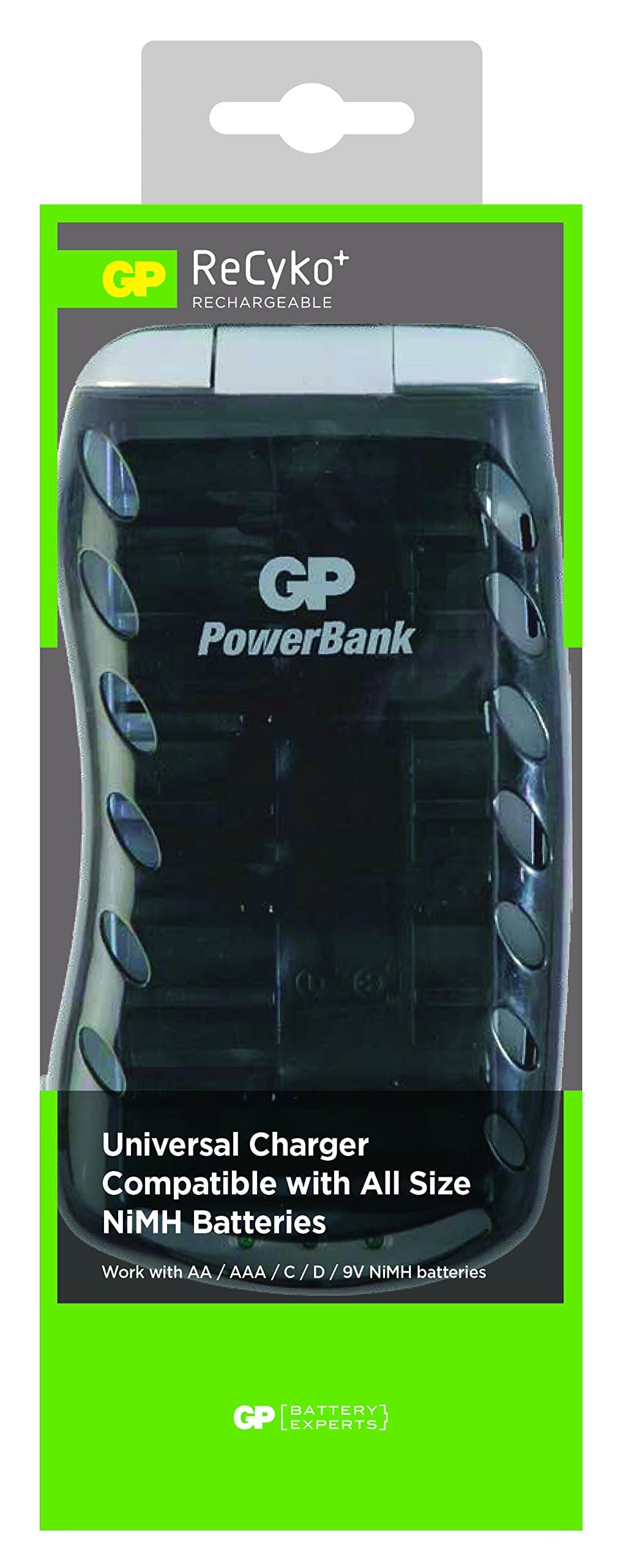 GP Batteries PowerBank PB19 Universal Charger