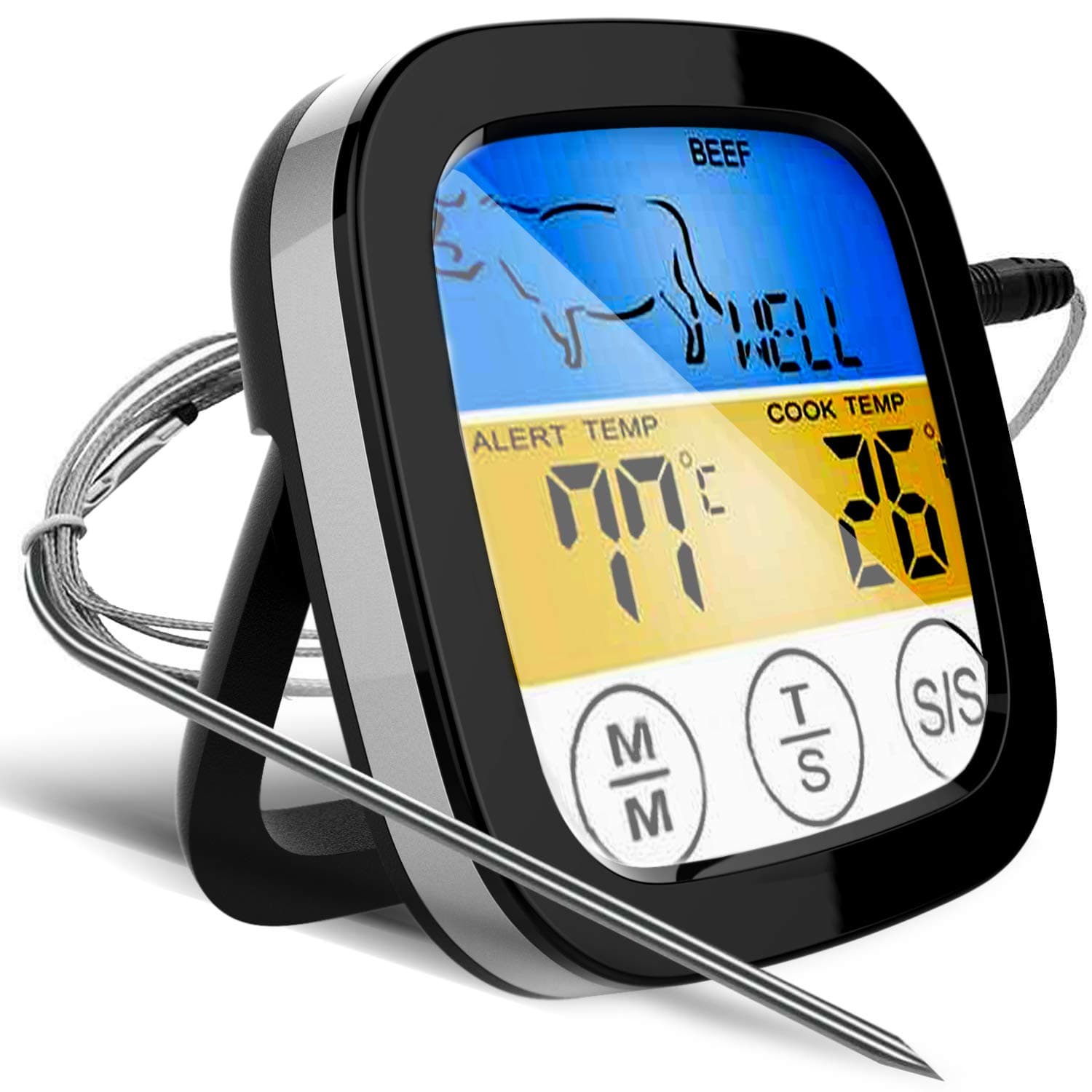 Digital Touchscreen Food Thermometer