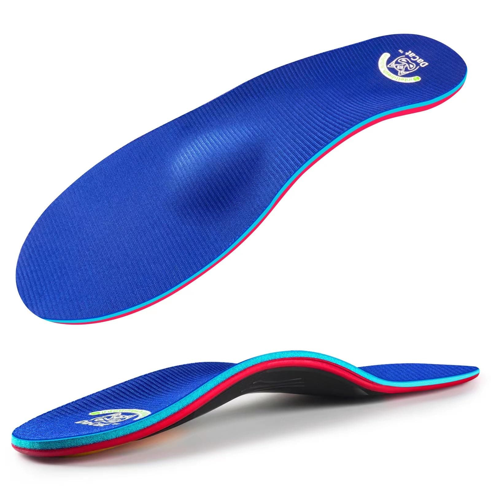 Orthotic Flat Feet Arch Support Insoles - Metatarsal Orthotic Insole Arch Supports Inserts for Metatarsalgia, Plantar Fasciitis, Ball of Foot Pain Relief - Morton’s Neuroma Shoe Inserts