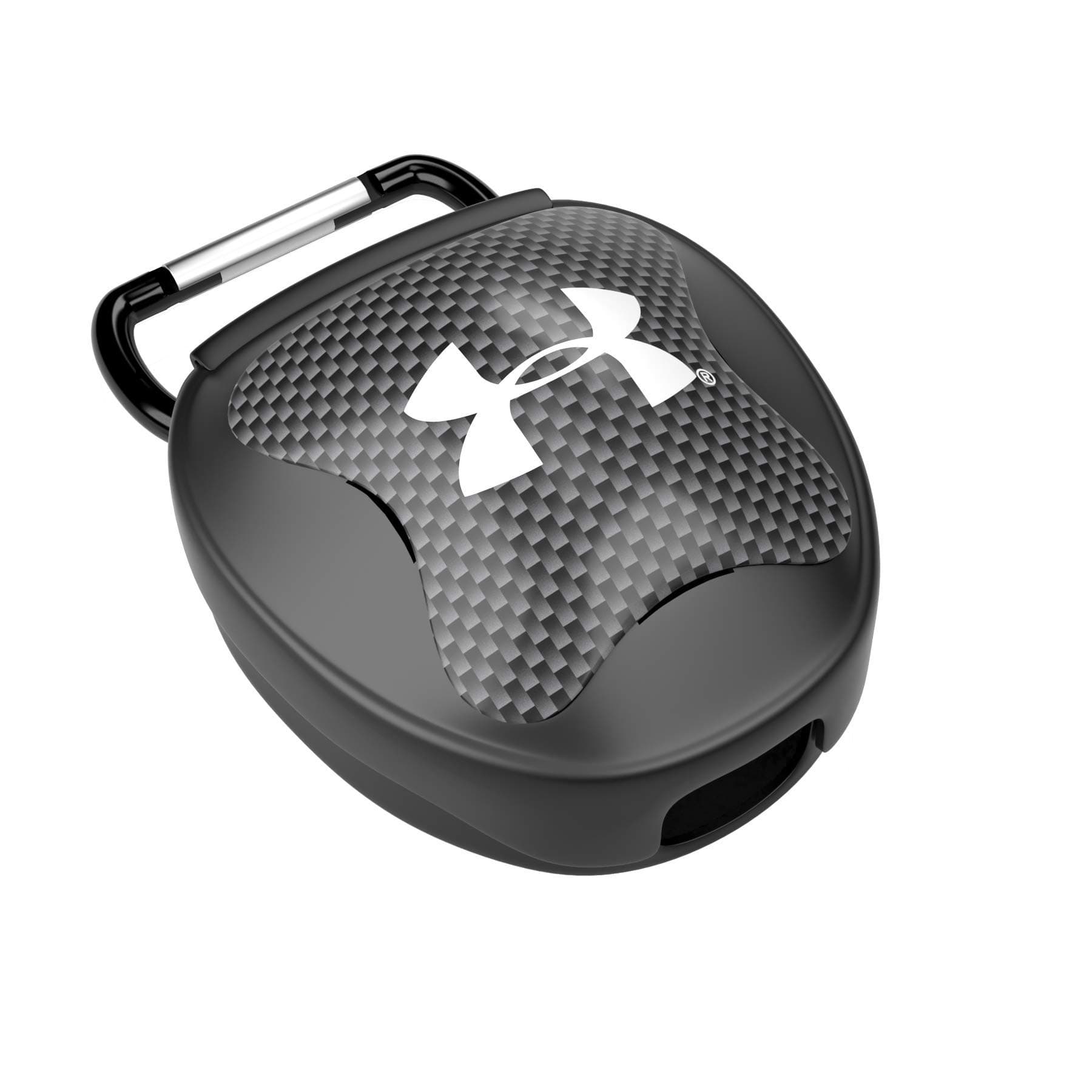 Under Armour Mouthguard Case, Mouthguard Storage, Keep Clean, Safe, Black, Adult