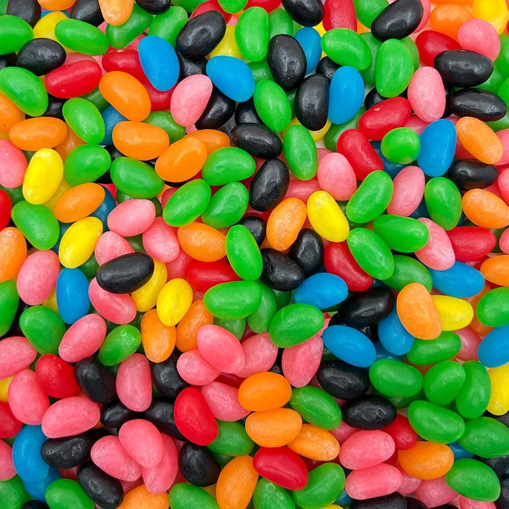 Jelly Beans - 3 Pound Bulk Pack - Easter Candy - Assorted Fruit & Licorice Flavors - Easter Egg Fillers Candy - Classic Treats for Buffets, Cake Decorating, and Gift Baskets