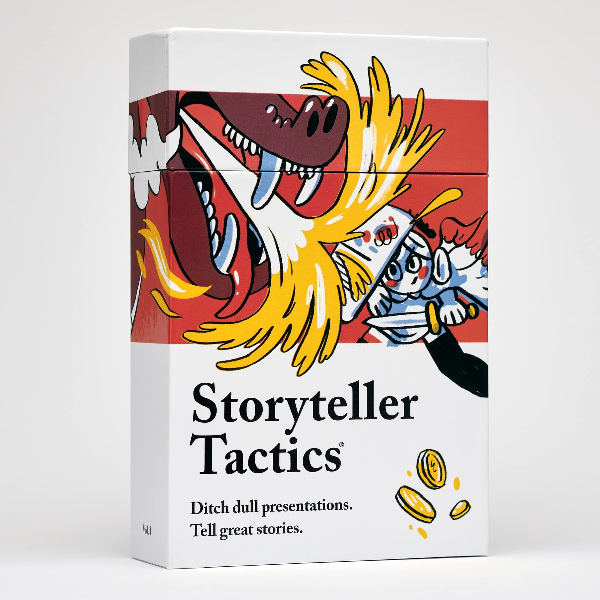 Storyteller Tactics® by Pip Decks® – Official 54-Card Deck for Sales, Marketing and Presentations