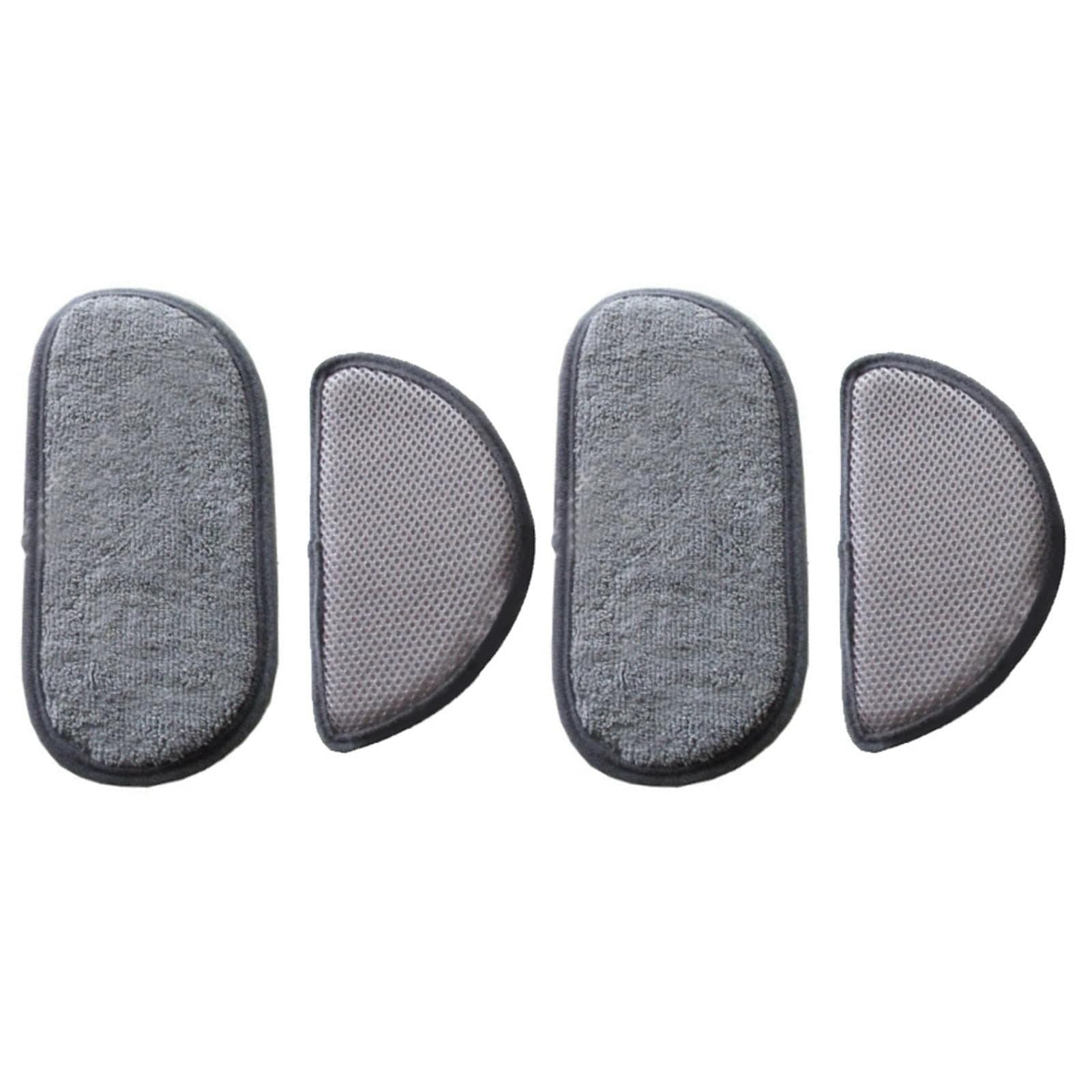 4Pcs Refrigerator Water Catcher, Absorbent Water Drip Catcher for Fridge Water Dispenser, Reusable Leak Catcher for Water Dispenser Tray(Grey&Semicircular)