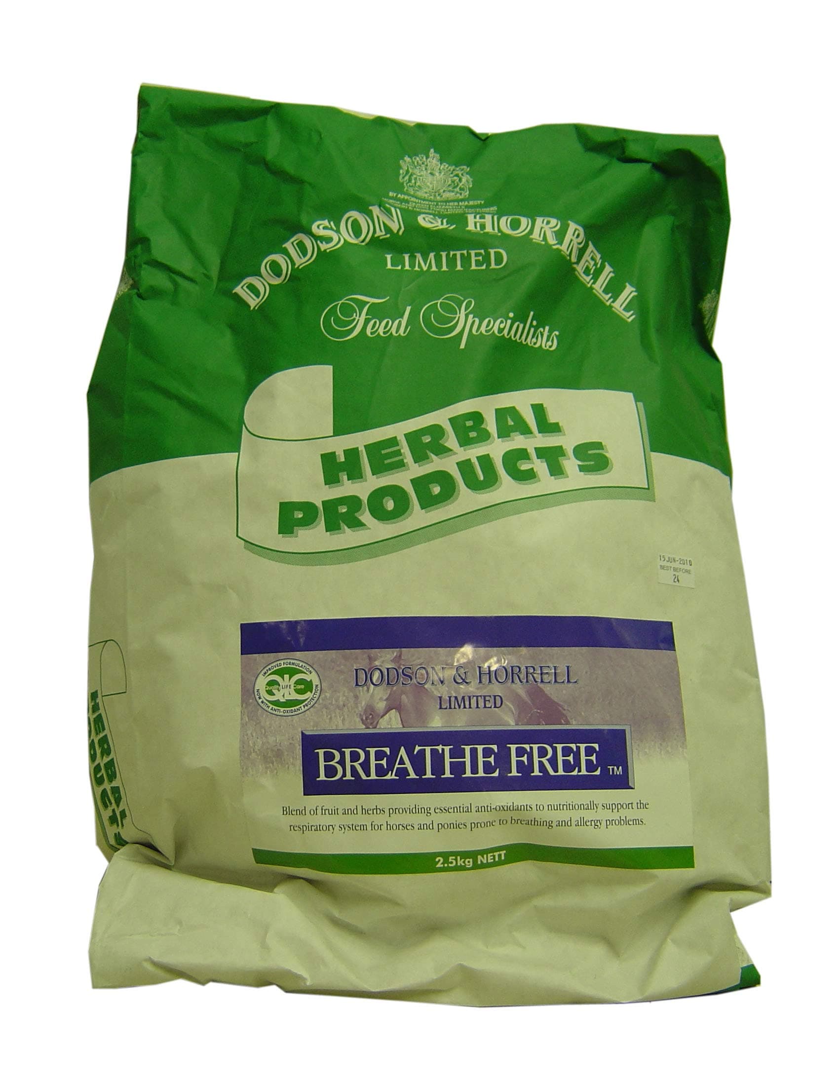 Dodson & Horrell Breathe Free with QLC for Horses, 2.5 kg
