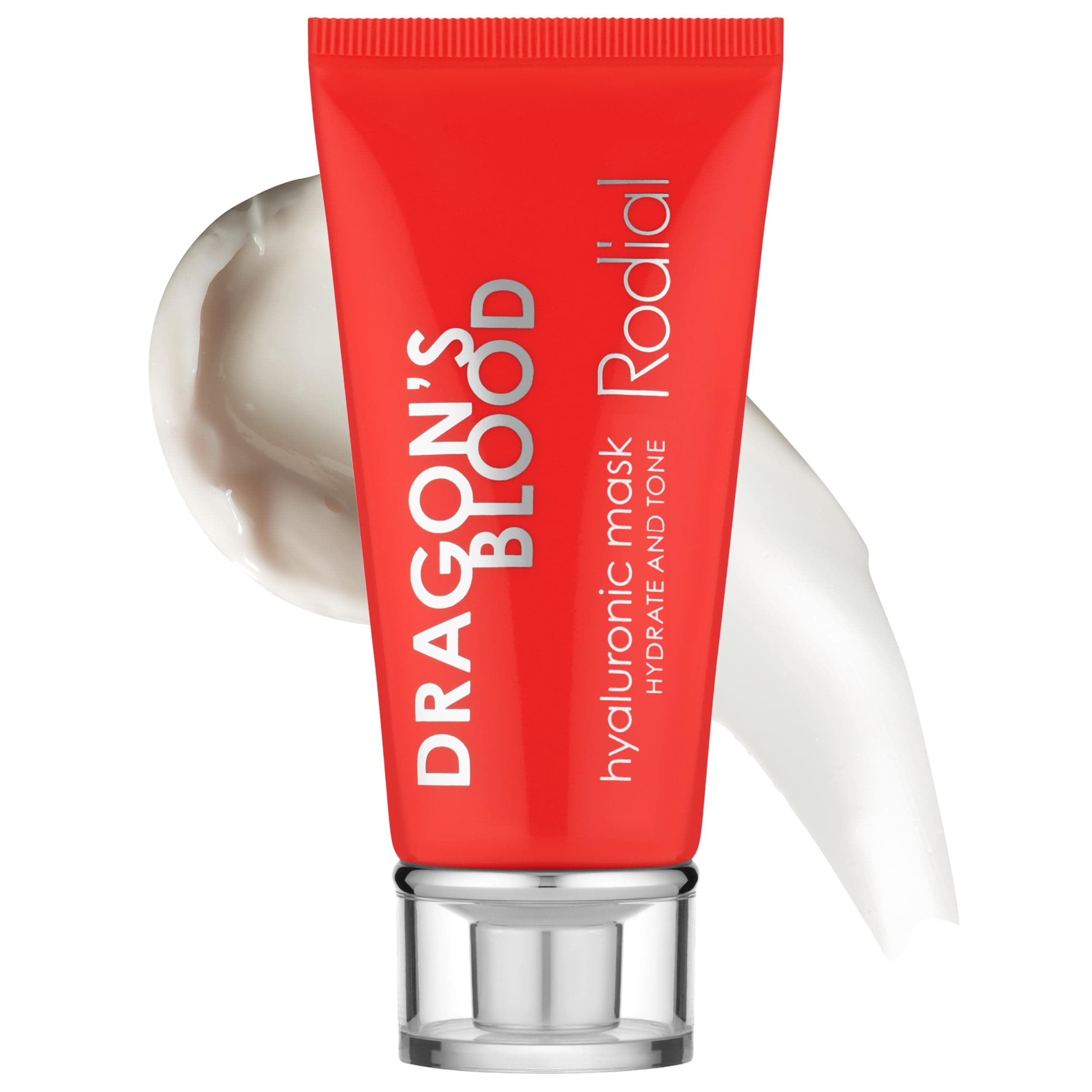 Rodial Dragons Blood Hyaluronic Mask, 1.7 fl. oz. - Moisturising Formula with Hyaluronic Acid for Dehydrated Skin, Soothing and Nourishing Face Mask for Plumped Complexion