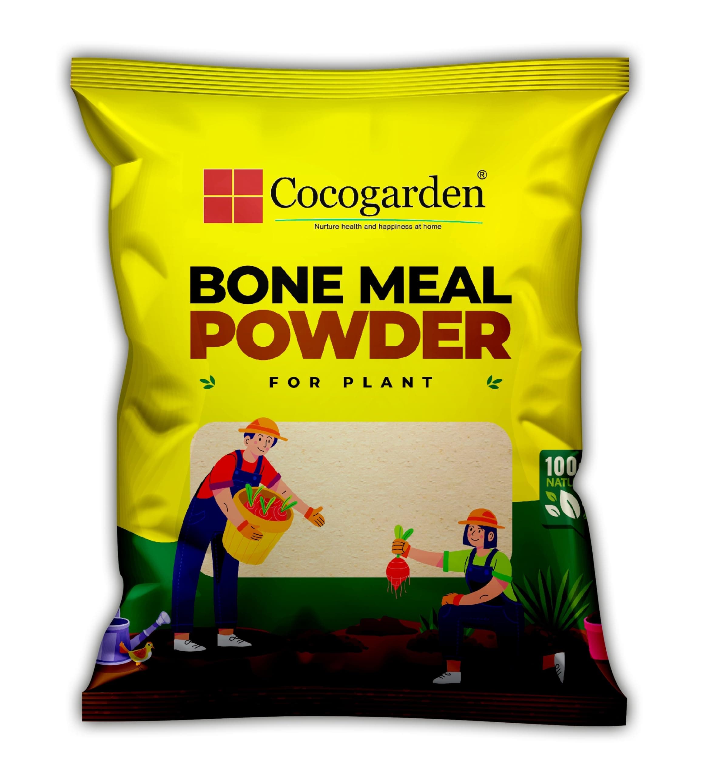 Cocogarden Organic Steamed Bone Meal Fertilizer 900 gms | Boosts Flowering, Fruiting & Root Growth | 100% Natural Phosphorus & Calcium Rich Plant Food | Ideal for Vegetables, Fruits & Flowering Plants