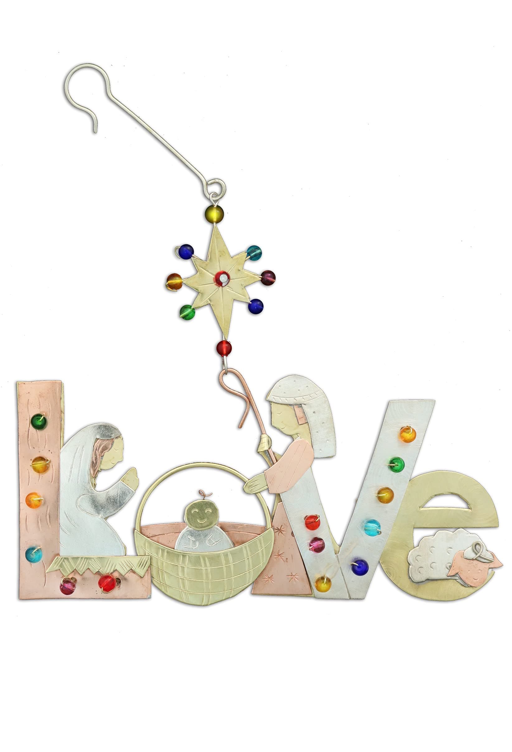 Pilgrim ImportsLove Nativity Ornament - Ethically Made