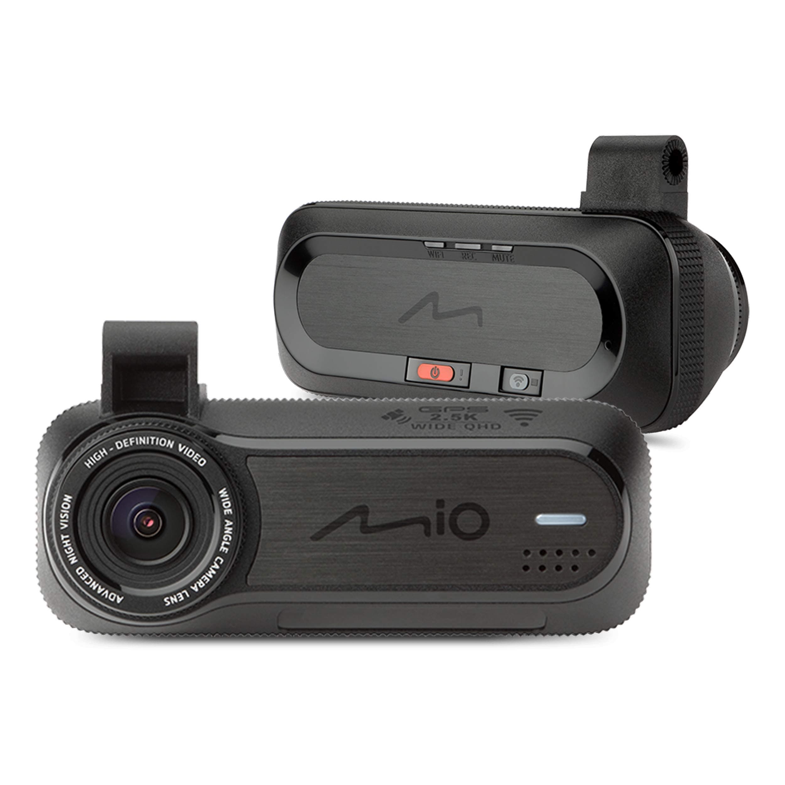 MioMiVue J85 Dash Cam with Wi-Fi and Safety Camera Warnings