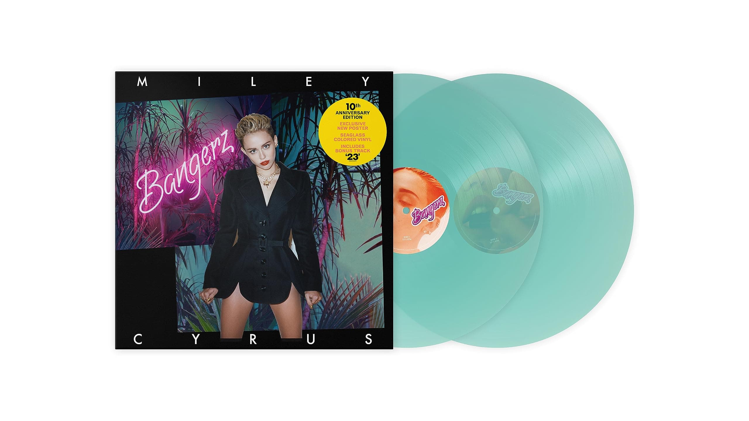 Bangerz (Deluxe Version) (Seaglass Color Vinyl) [12 inch Analog]