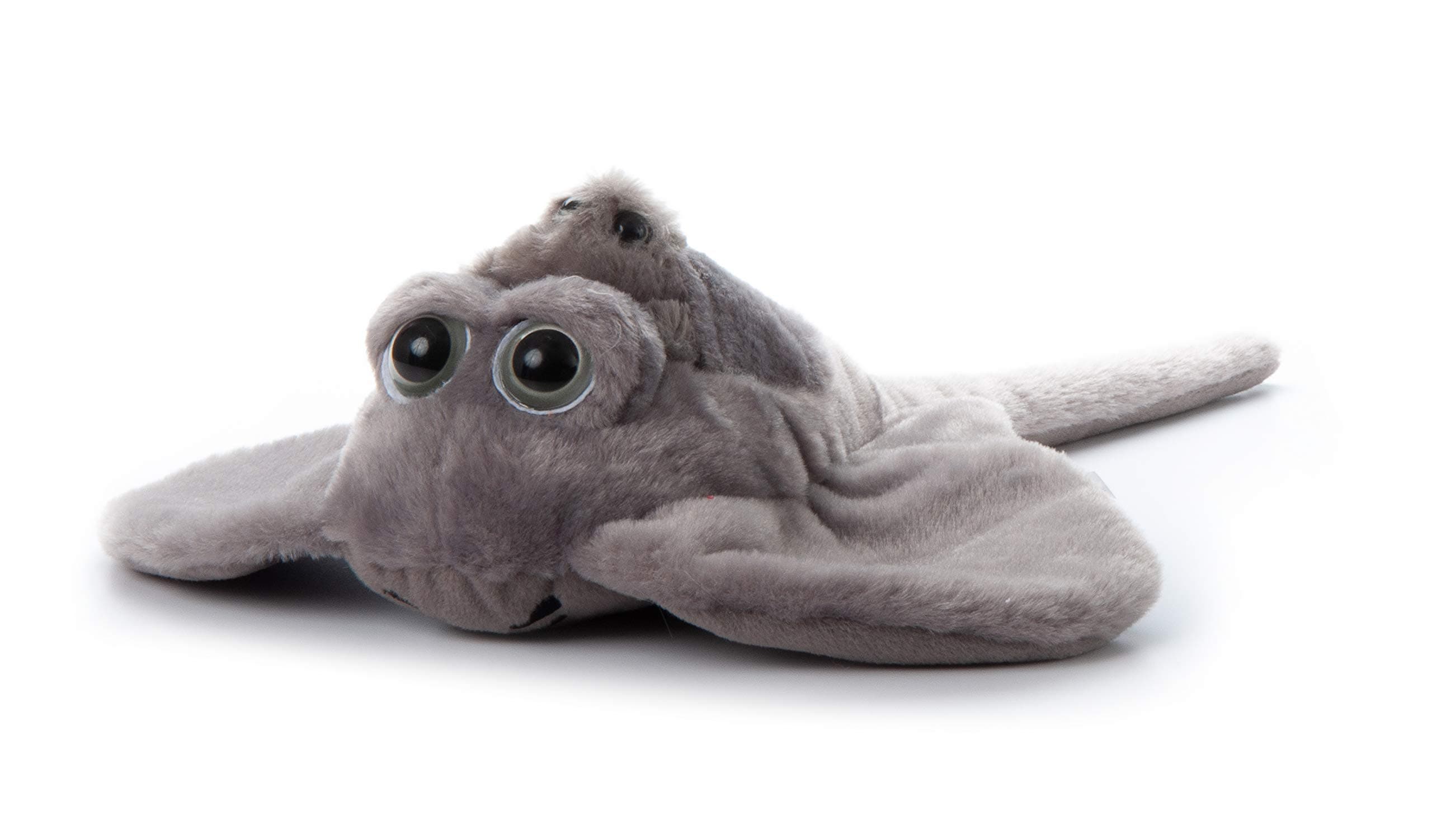 Mom and Baby Stingray Stuffed Animal, Gifts for Kids, Pocketz Ocean Animals, Stingray Plush Toy 14 inches
