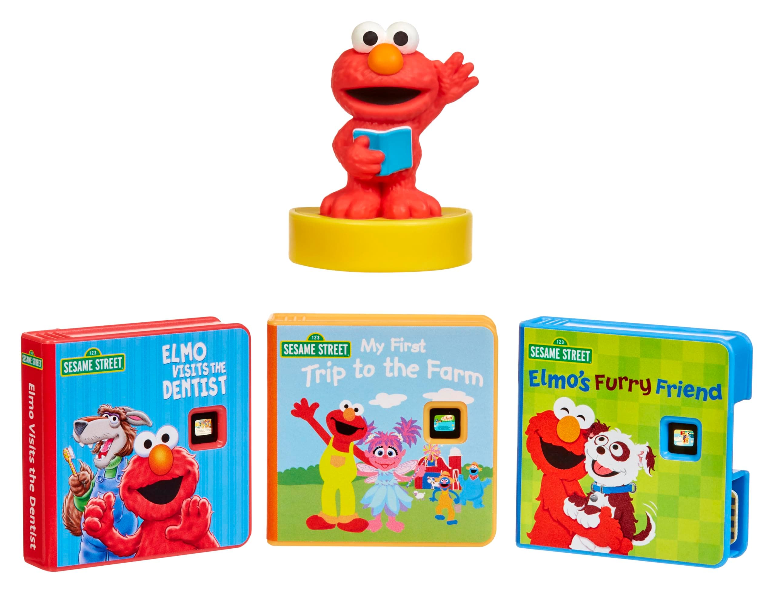Story Dream Machine Sesame Street Elmo & Friends Story Collection, Storytime, Books, Audio Play Character, Toy Gift for Toddlers and Kids Girls Boys Ages 3+ Years
