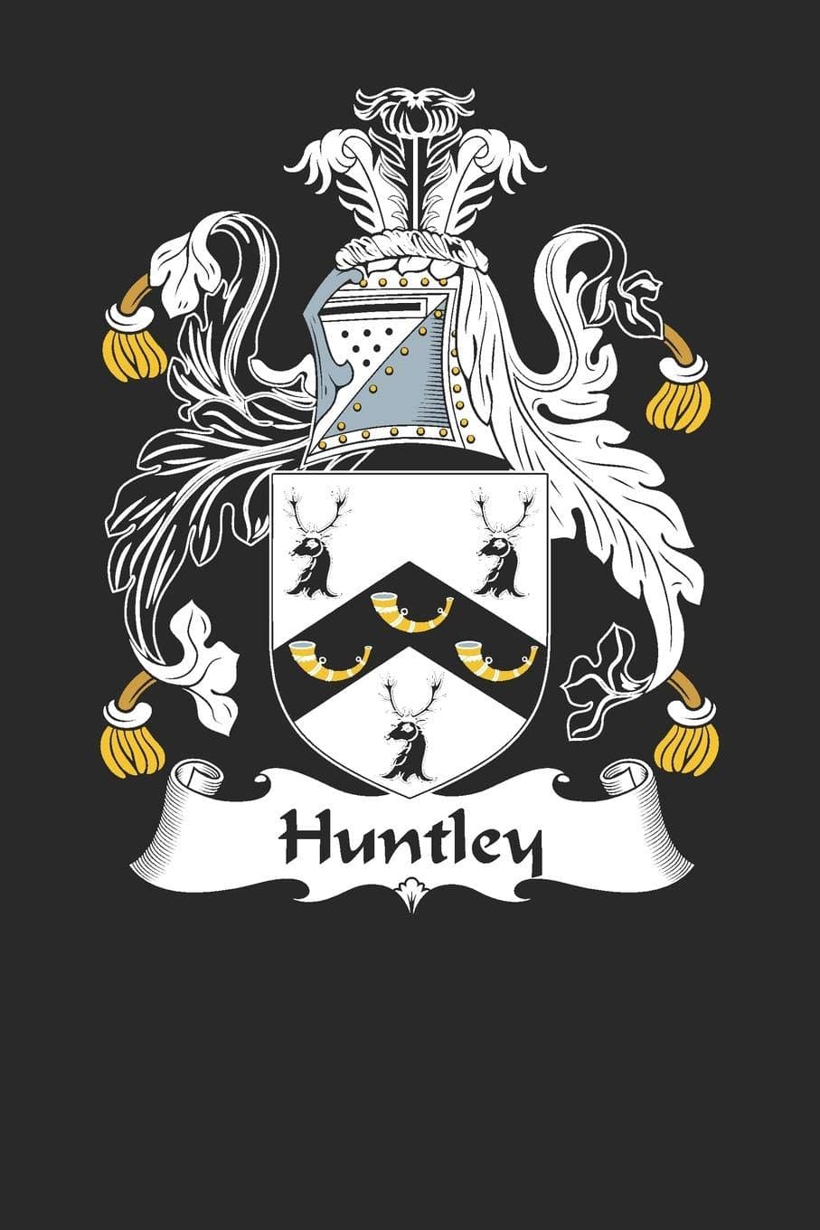 Huntley: Huntley Coat of Arms and Family Crest Notebook Journal (6 x 9 - 100 pages)